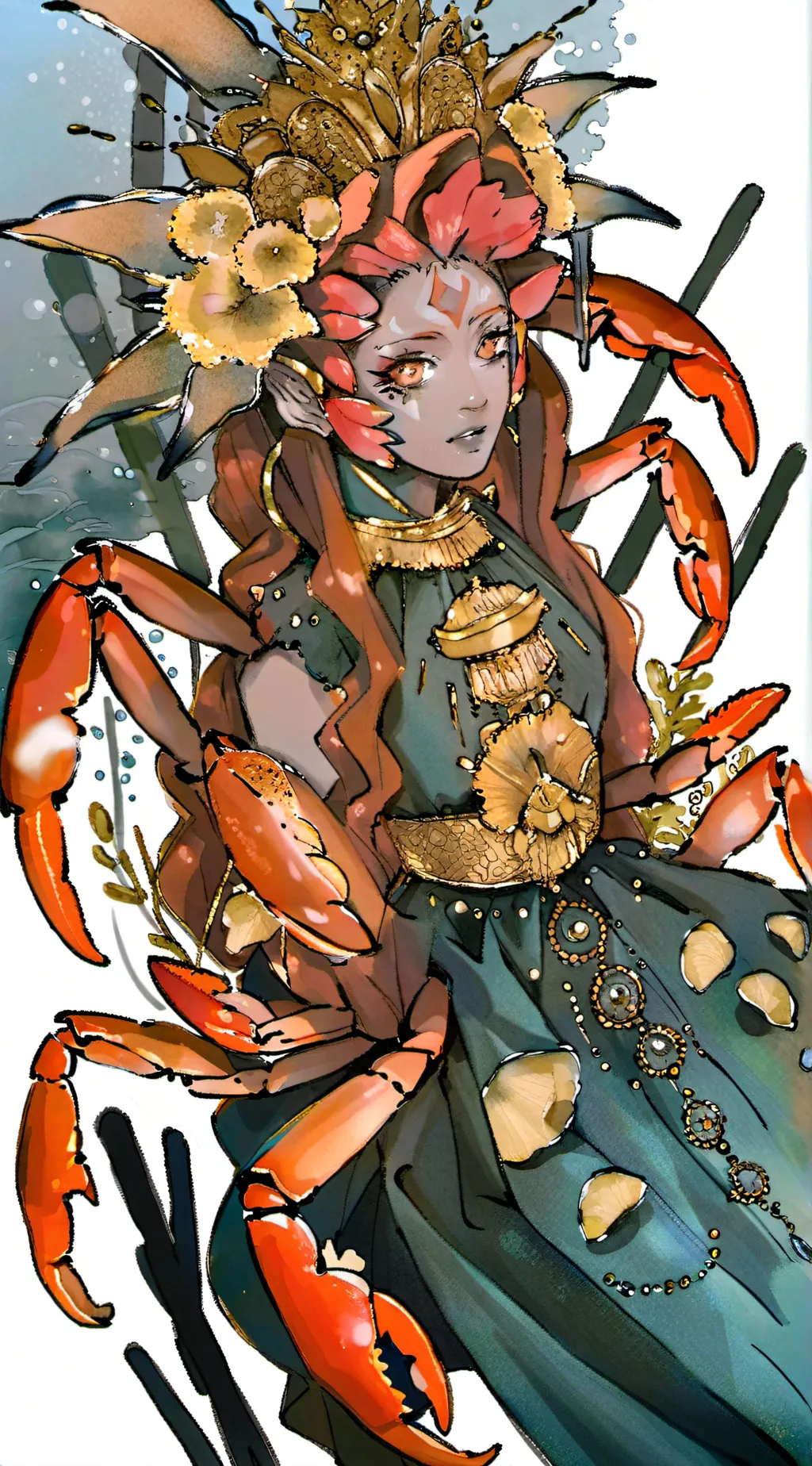 ai character: Ordine [CoralHelm] background