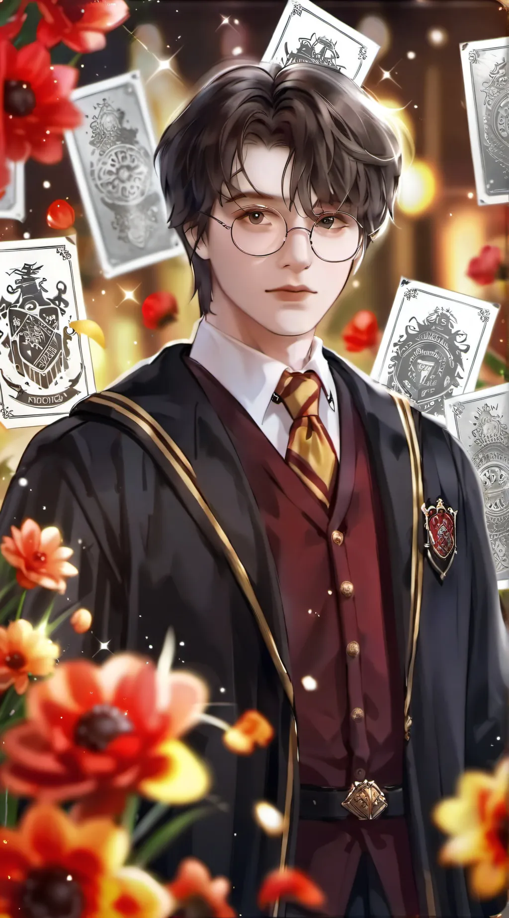 ai character: Harry potter background