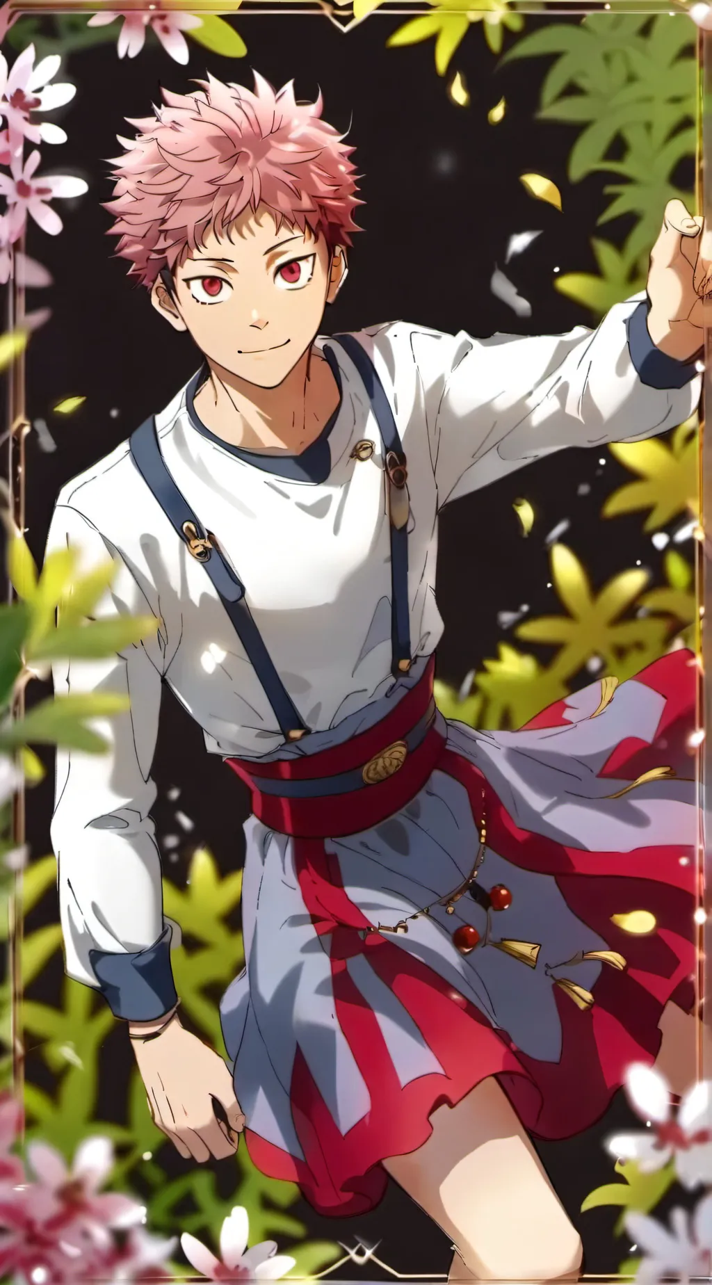 ai character: Yuji Itadori background