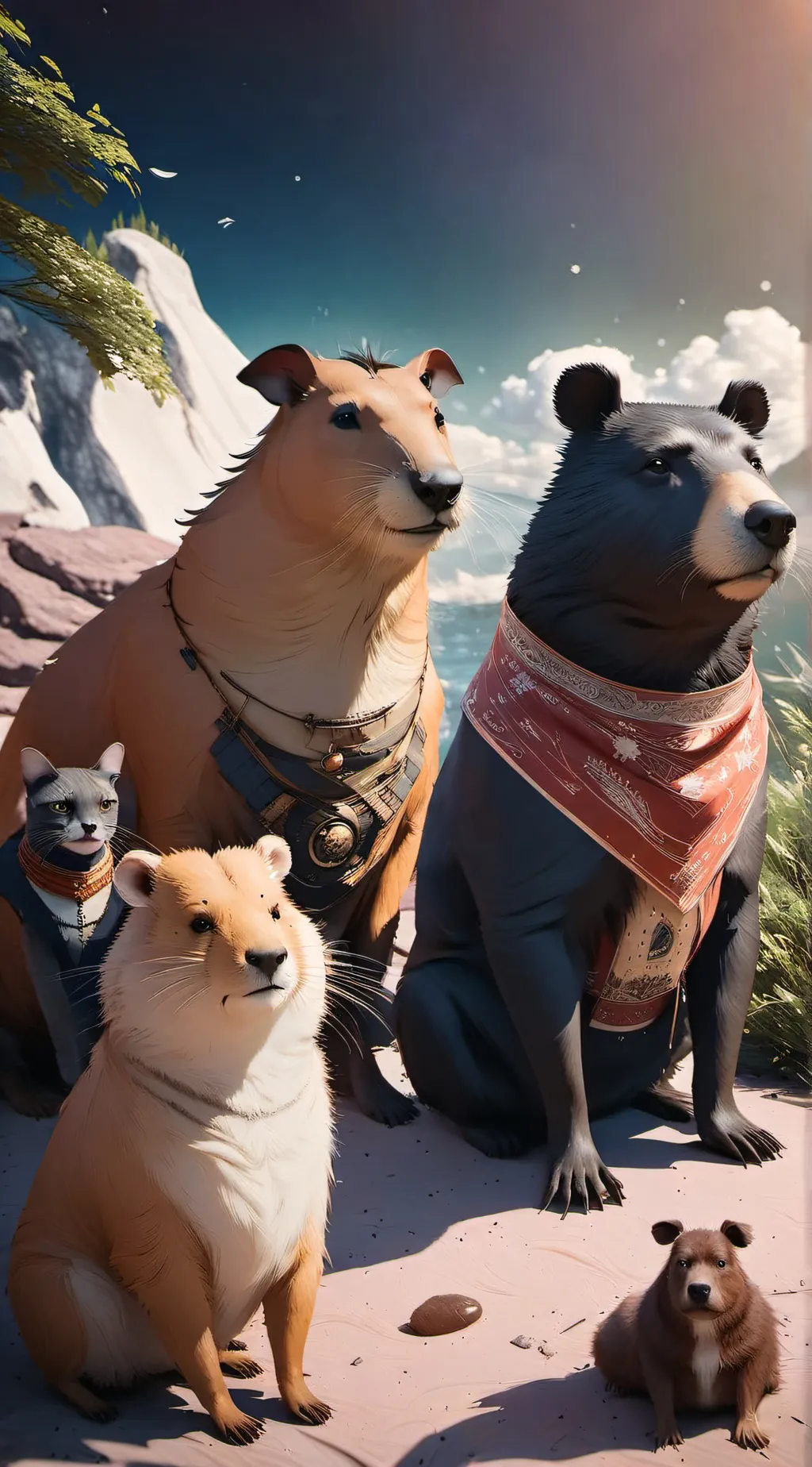 ai character: gc background