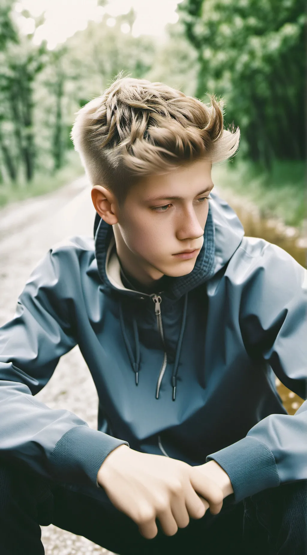 ai character: Justin background