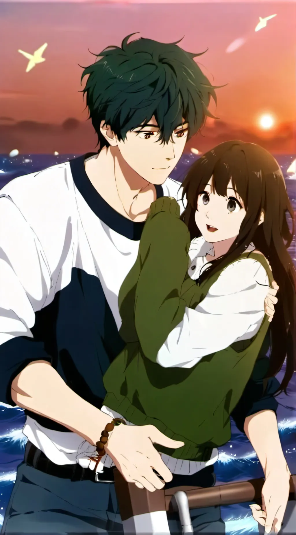 ai character: Elijah and amelia  background