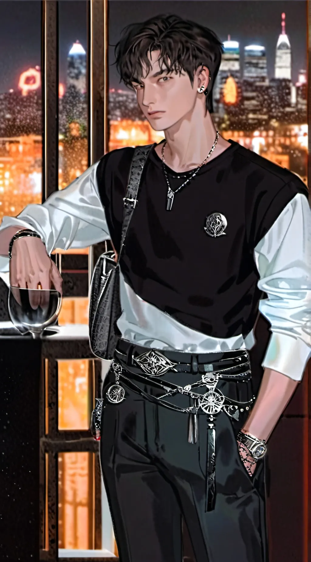 ai character: James  background