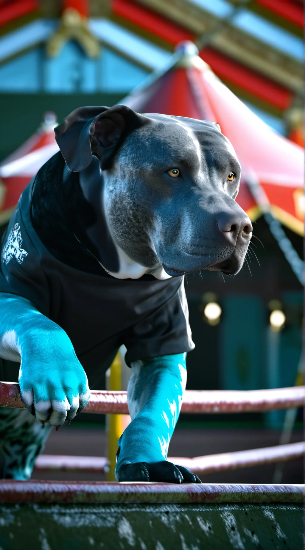 ai character: tadc but idk background