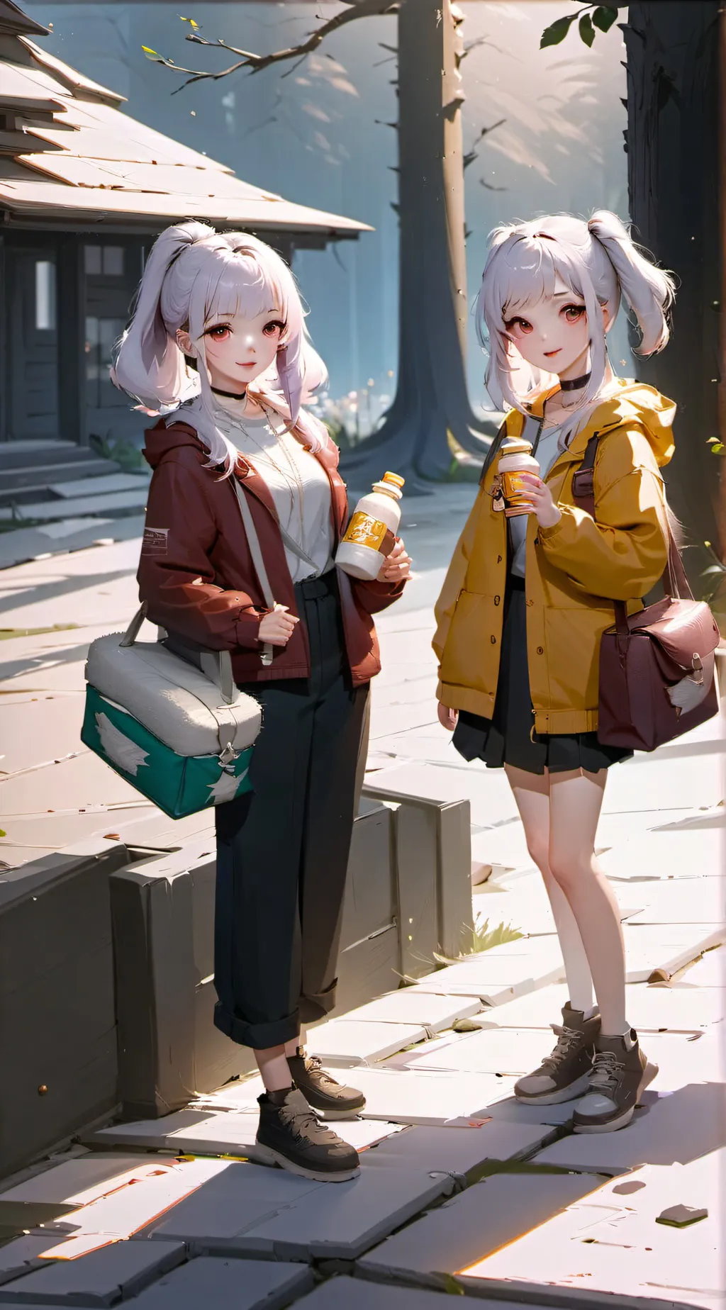 ai character: angel and Samantha background