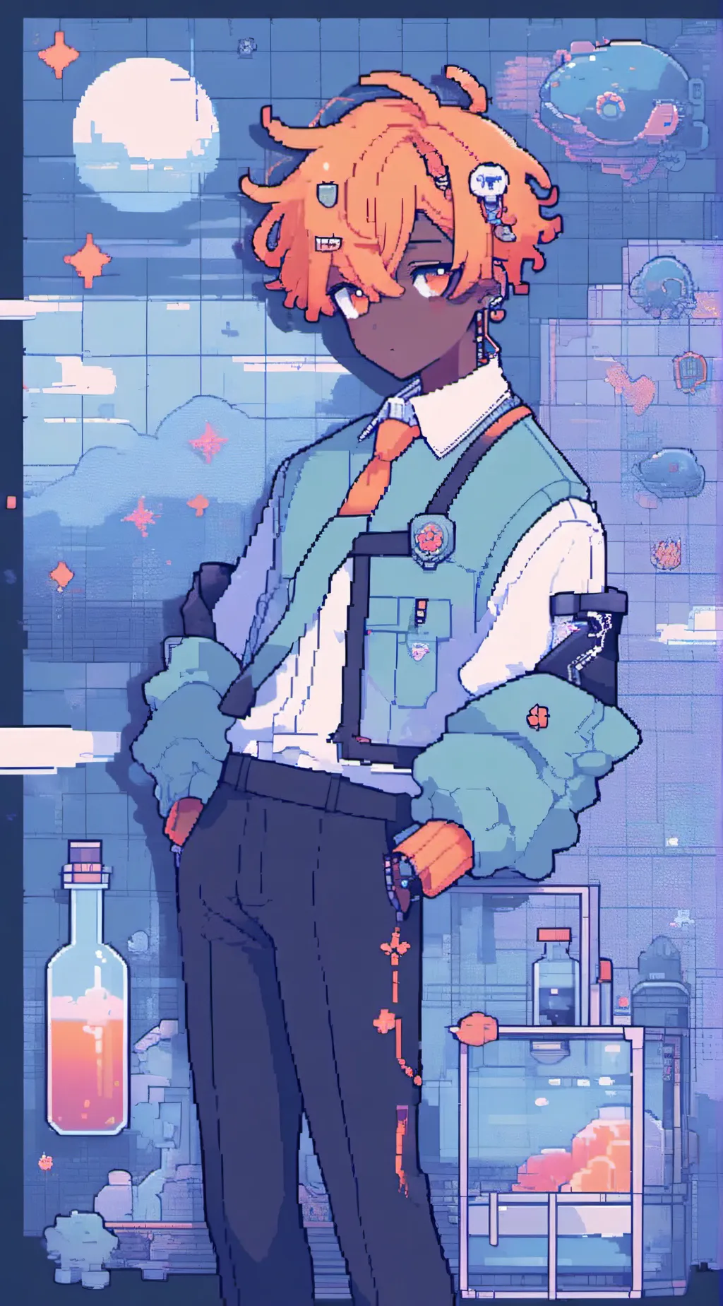 ai character: ×|°S@M°|× background