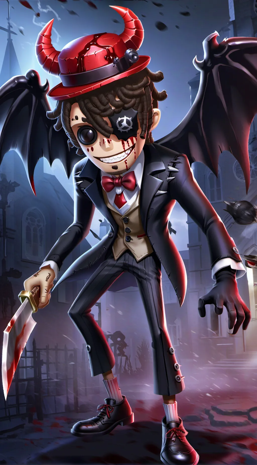 ai character: Fleegle(my style) background