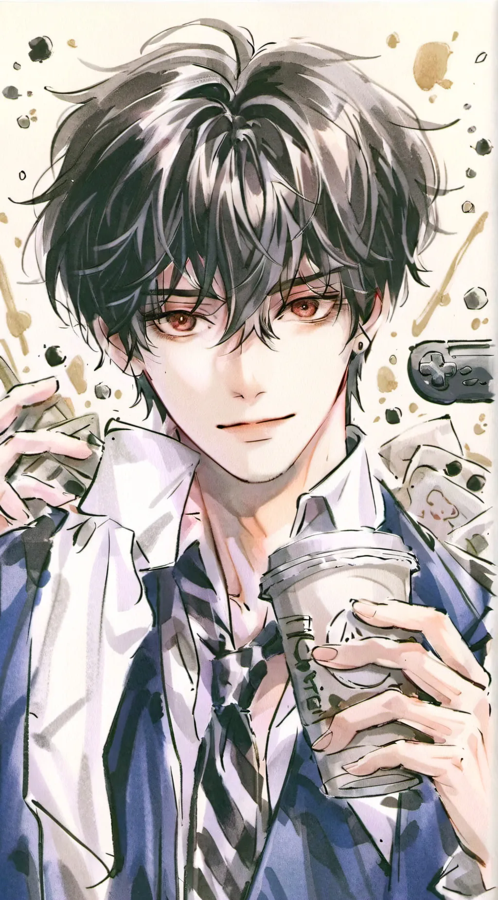 ai character: { Chase } background