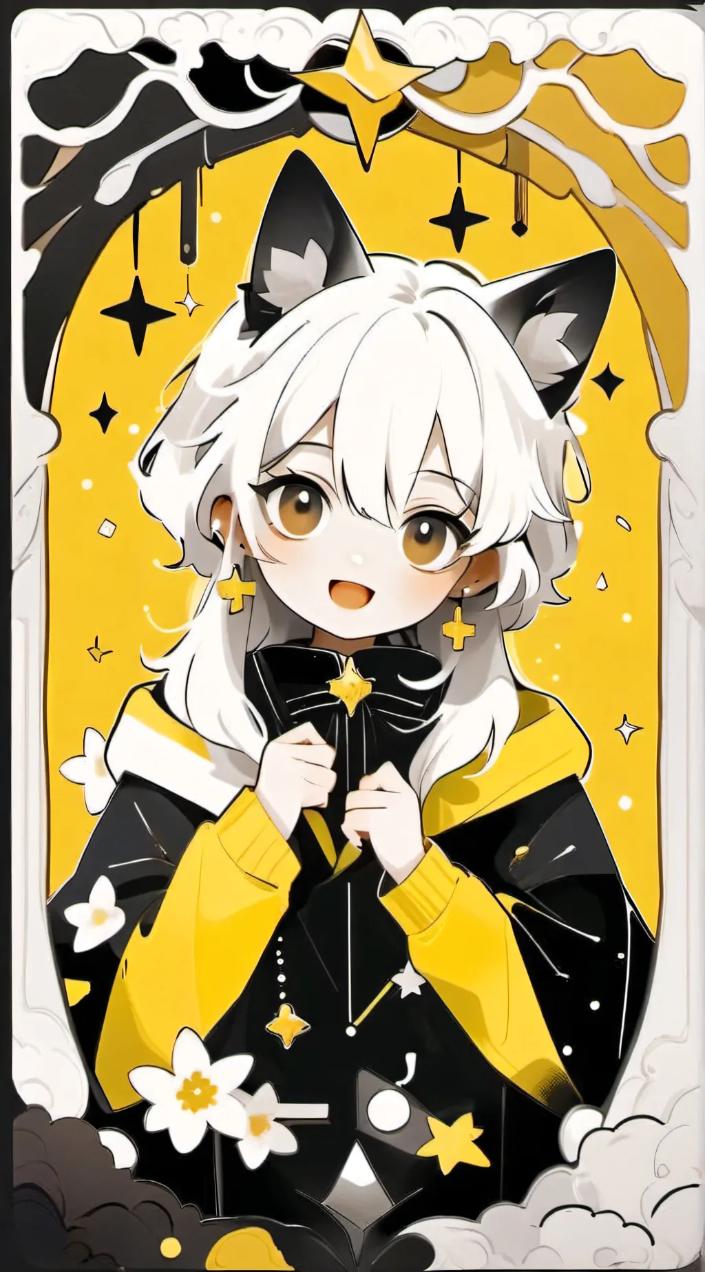 ai character: Ana  background