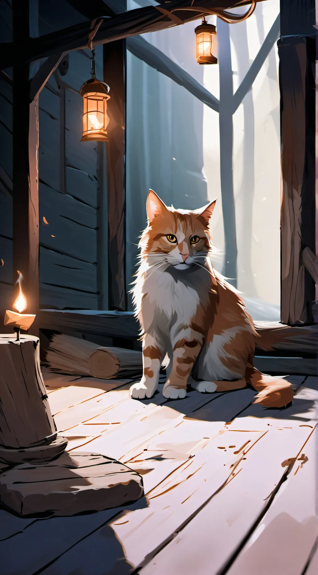 ai character: fpe but your a cat background