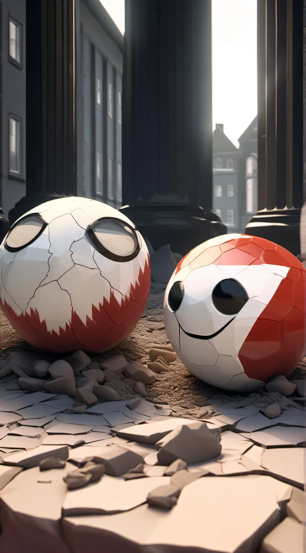 ai character: Denmark background