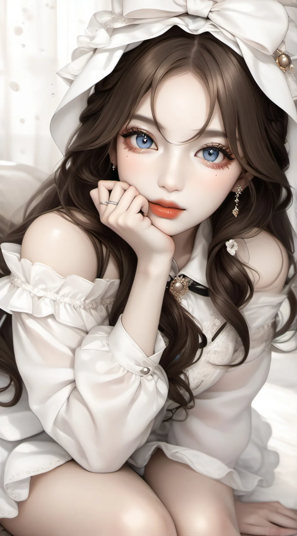 ai character: girly background