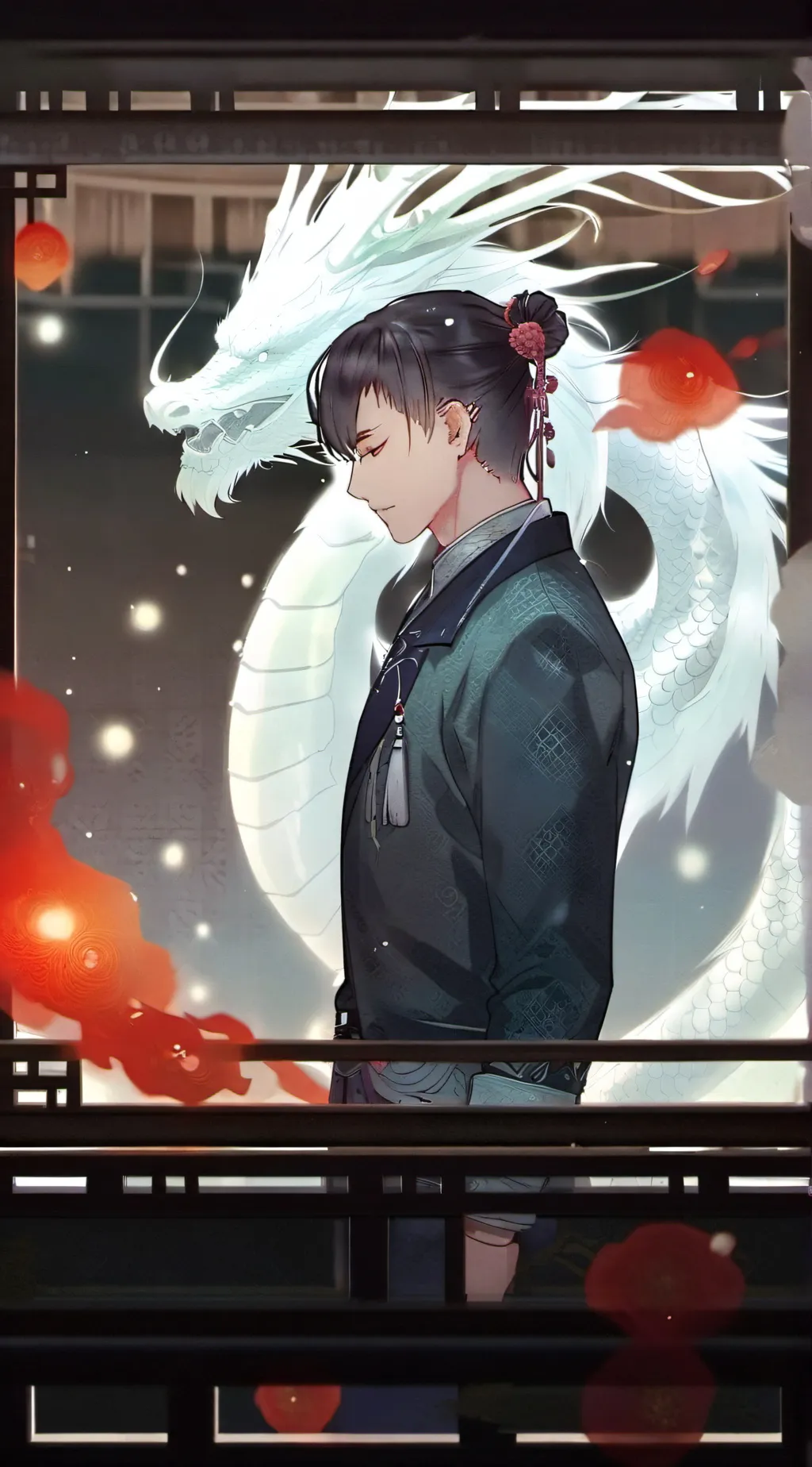 ai character: Sky background