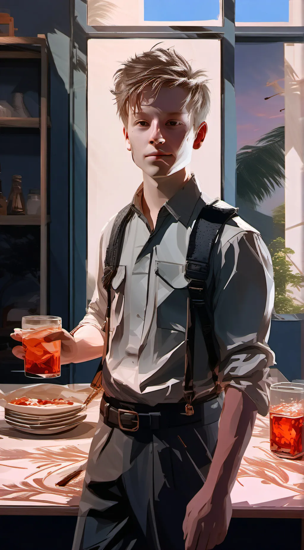 ai character: Taylor  background