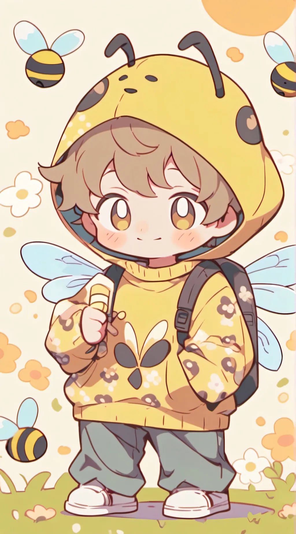 ai character: buzzer background