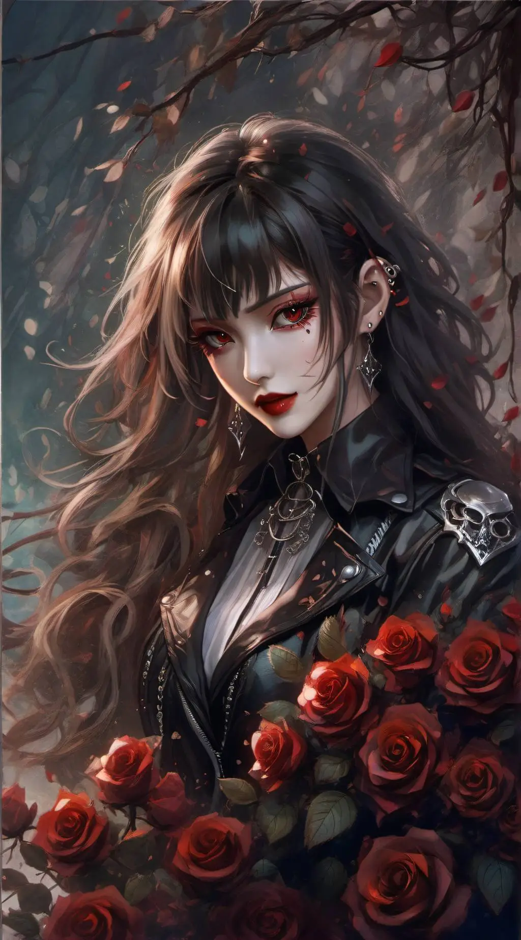 ai character: BB's Nicky 💀 background