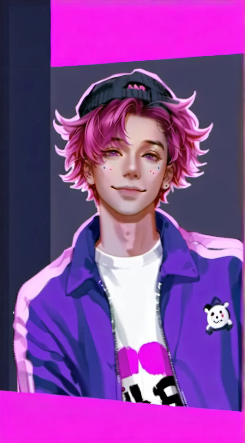 ai character: Light  background