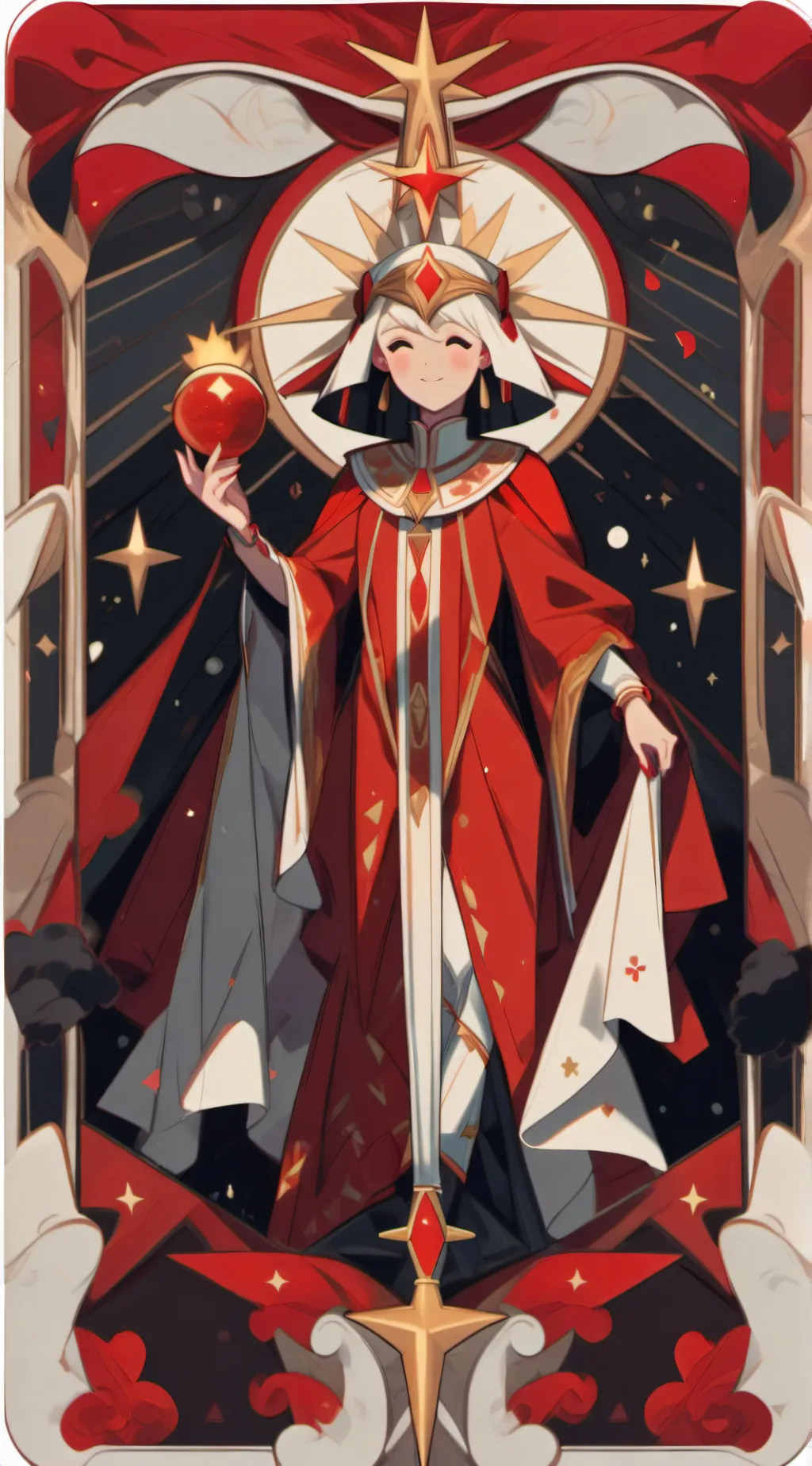 ai character: Hazbin hotel background