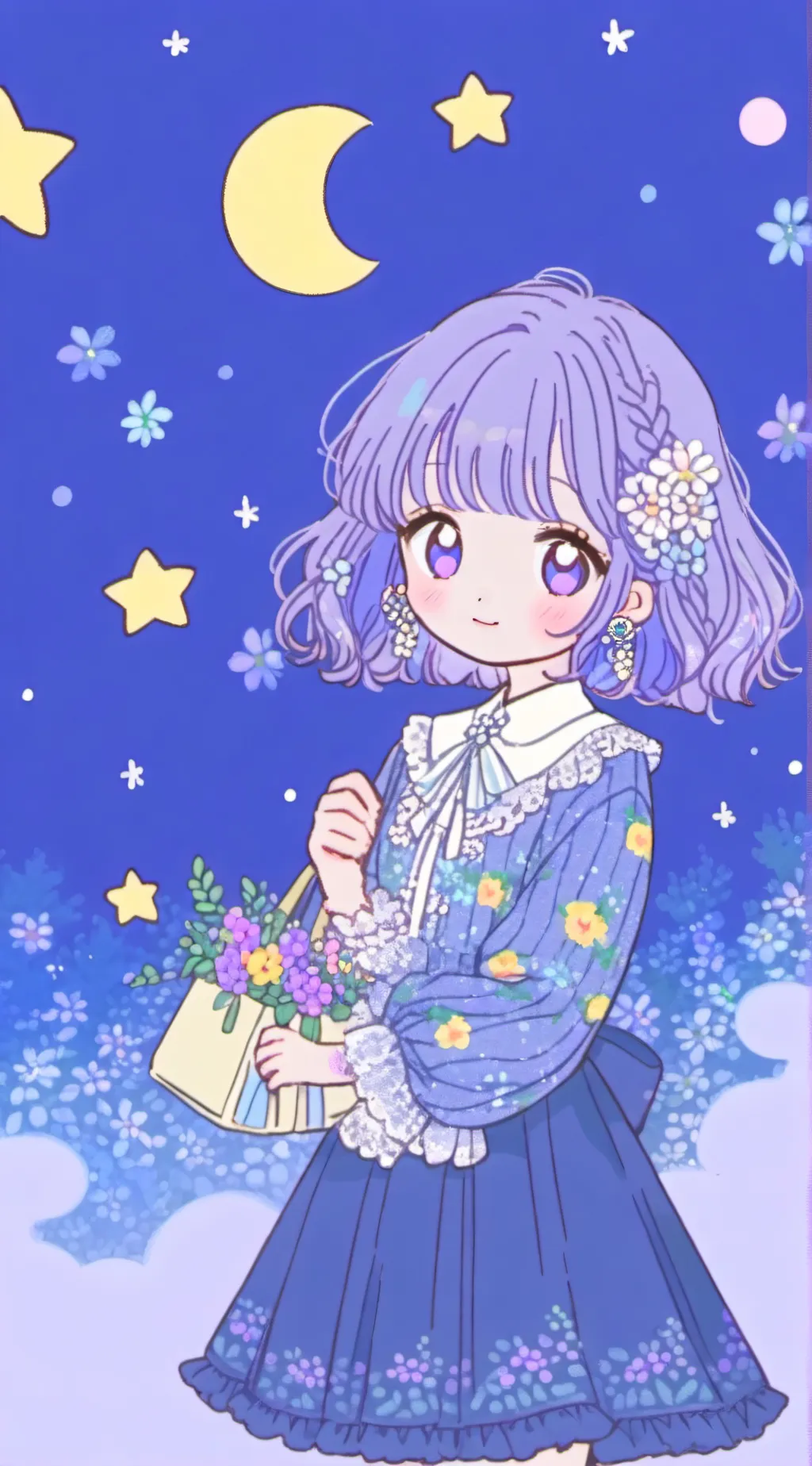 ai character: MHA + Luna Eiru background