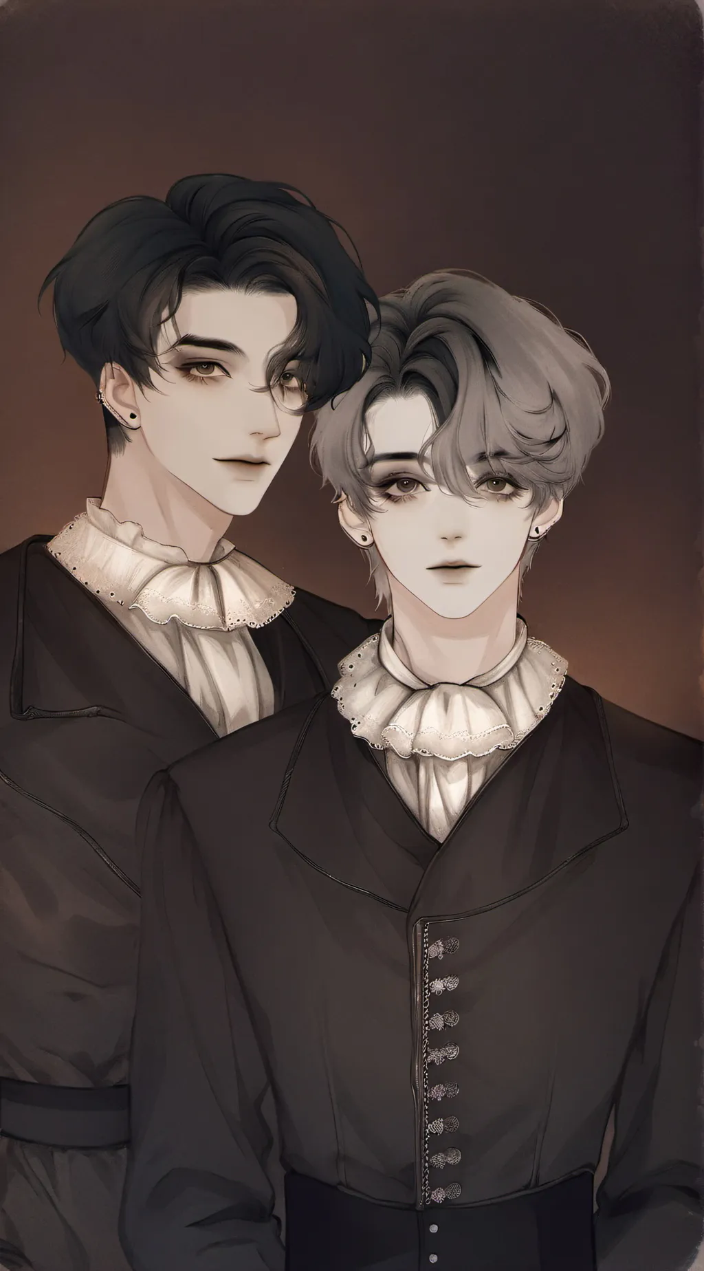 ai character: brother&his friend background