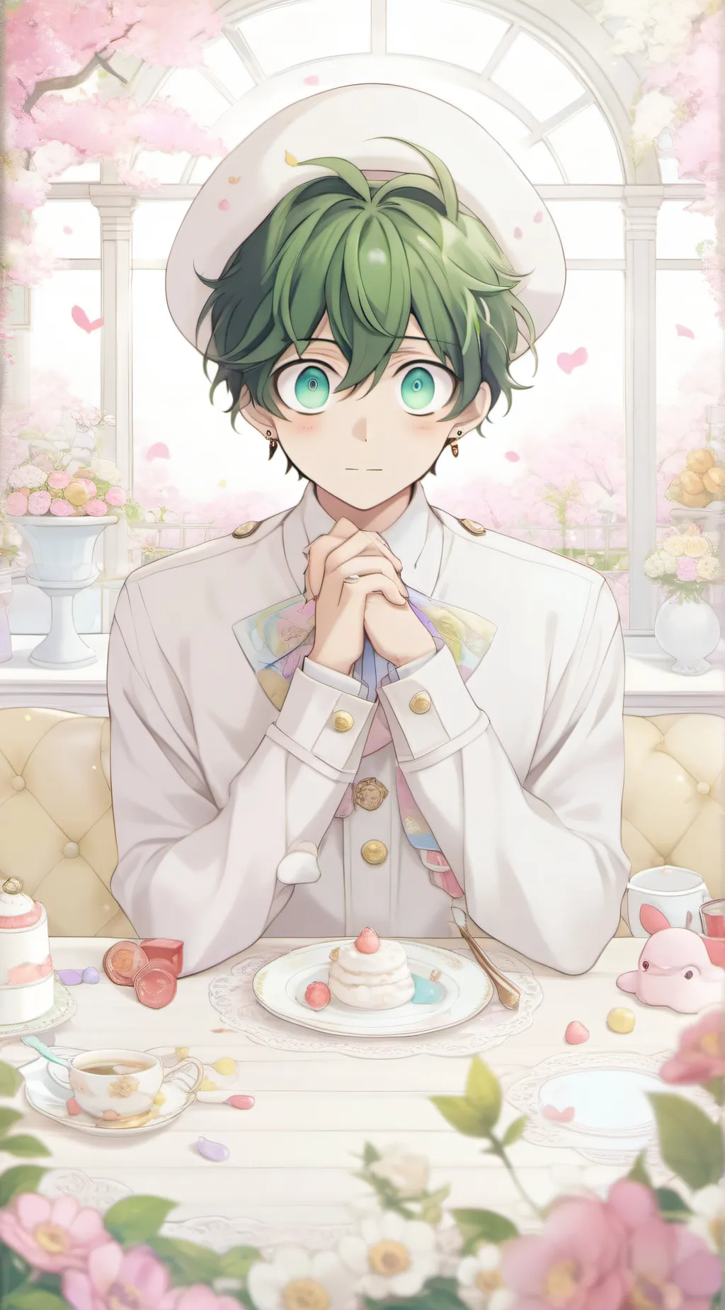 ai character: deku background