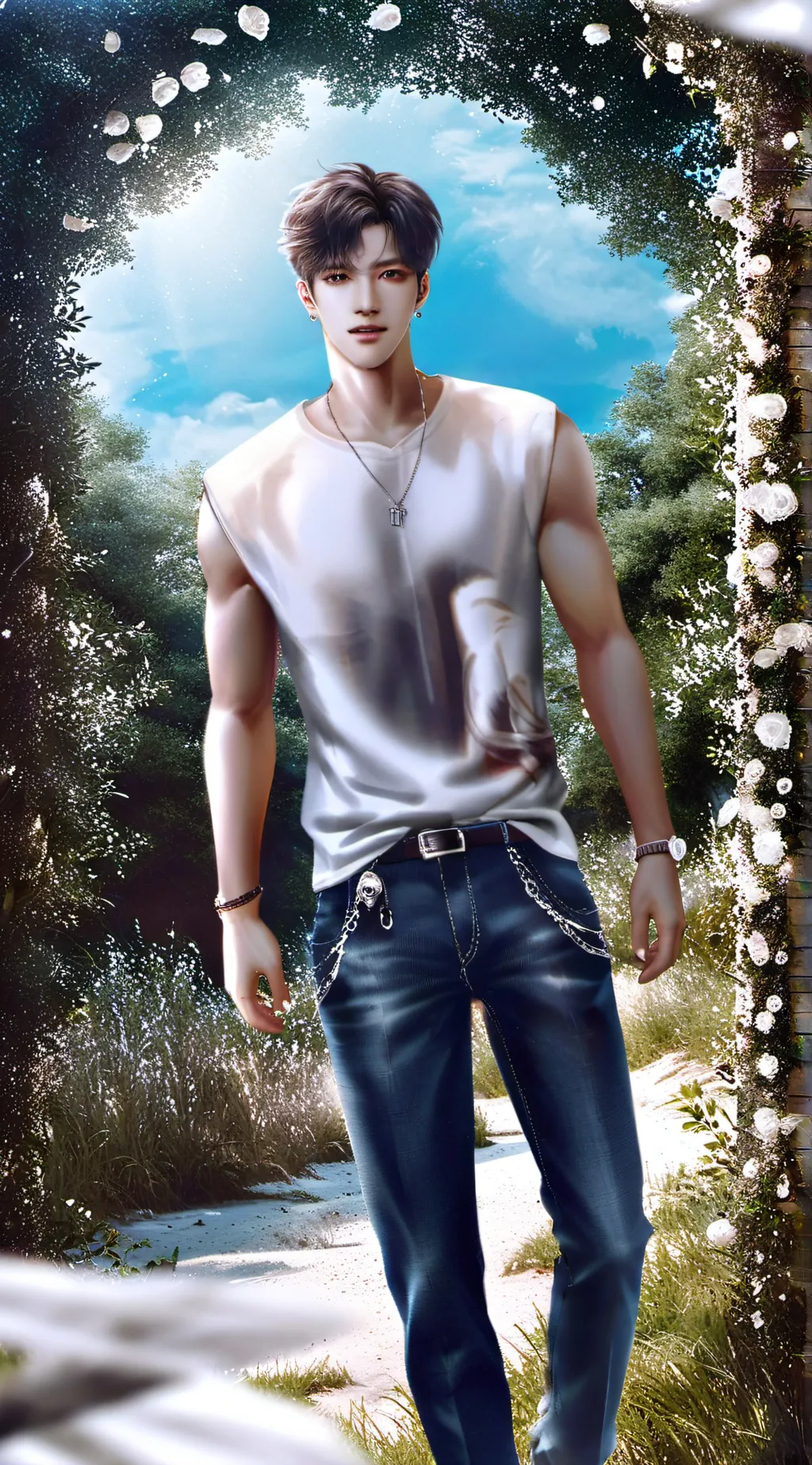 ai character: Adam background