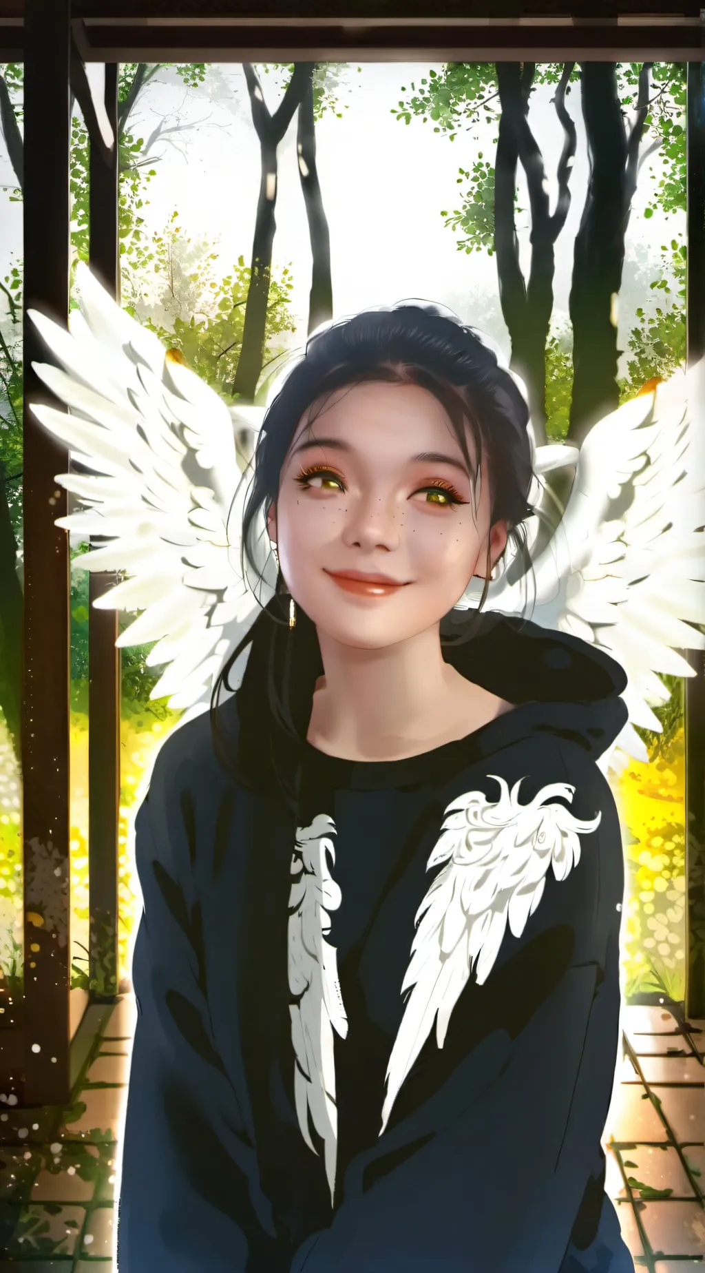 ai character: Aria background