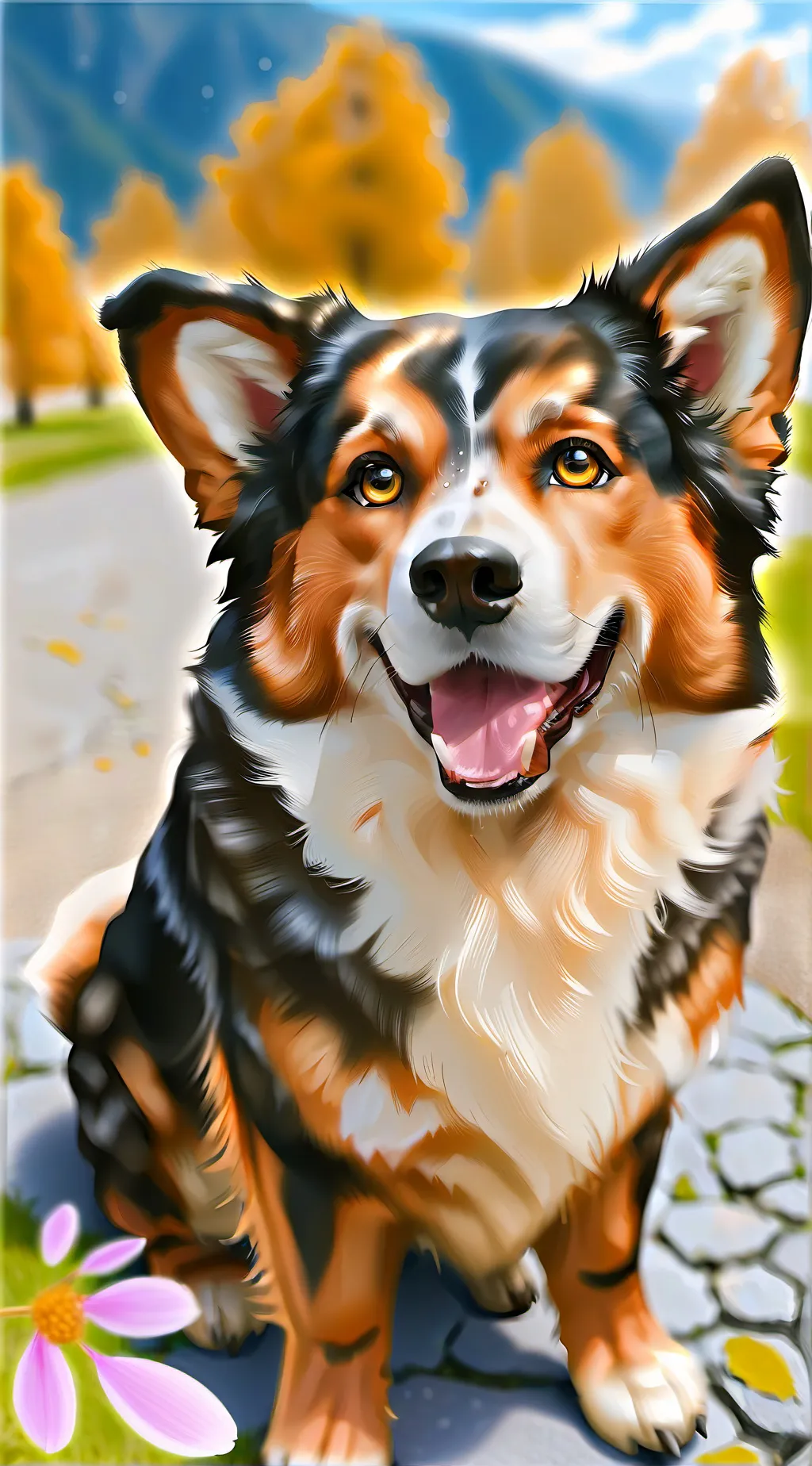 ai character: Chester background