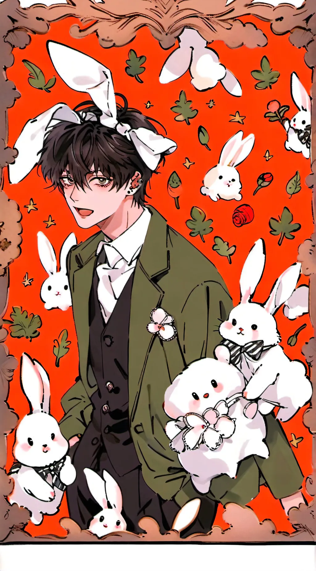 ai character: oliver background