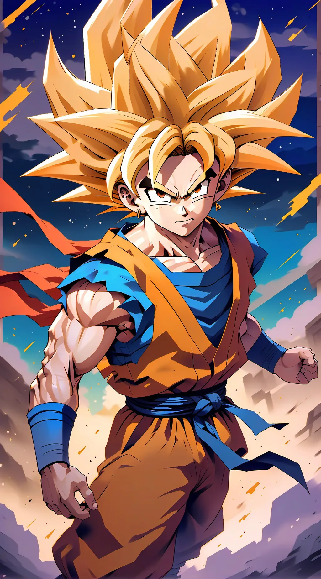 ai character: Goku background