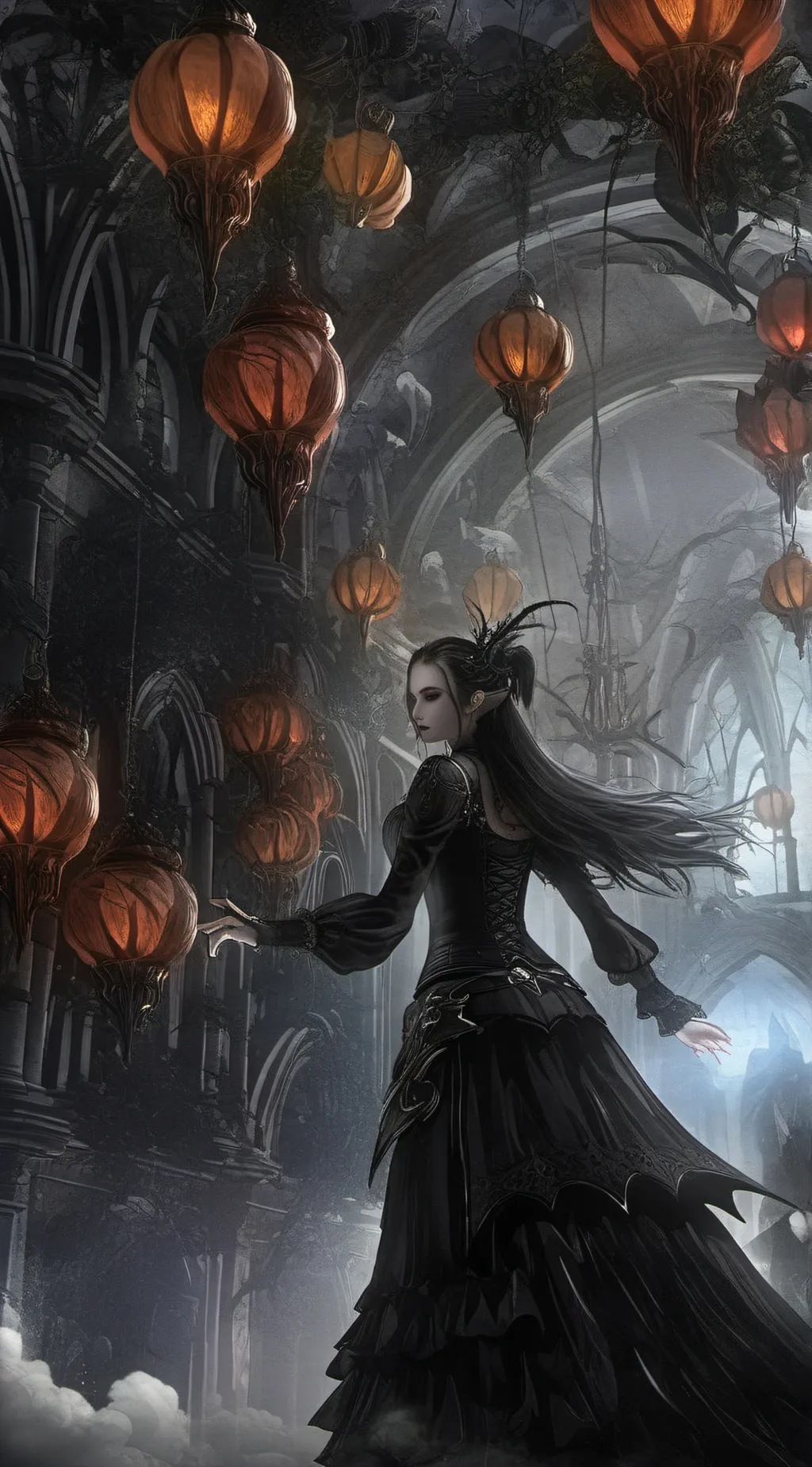 ai character: Kiara background