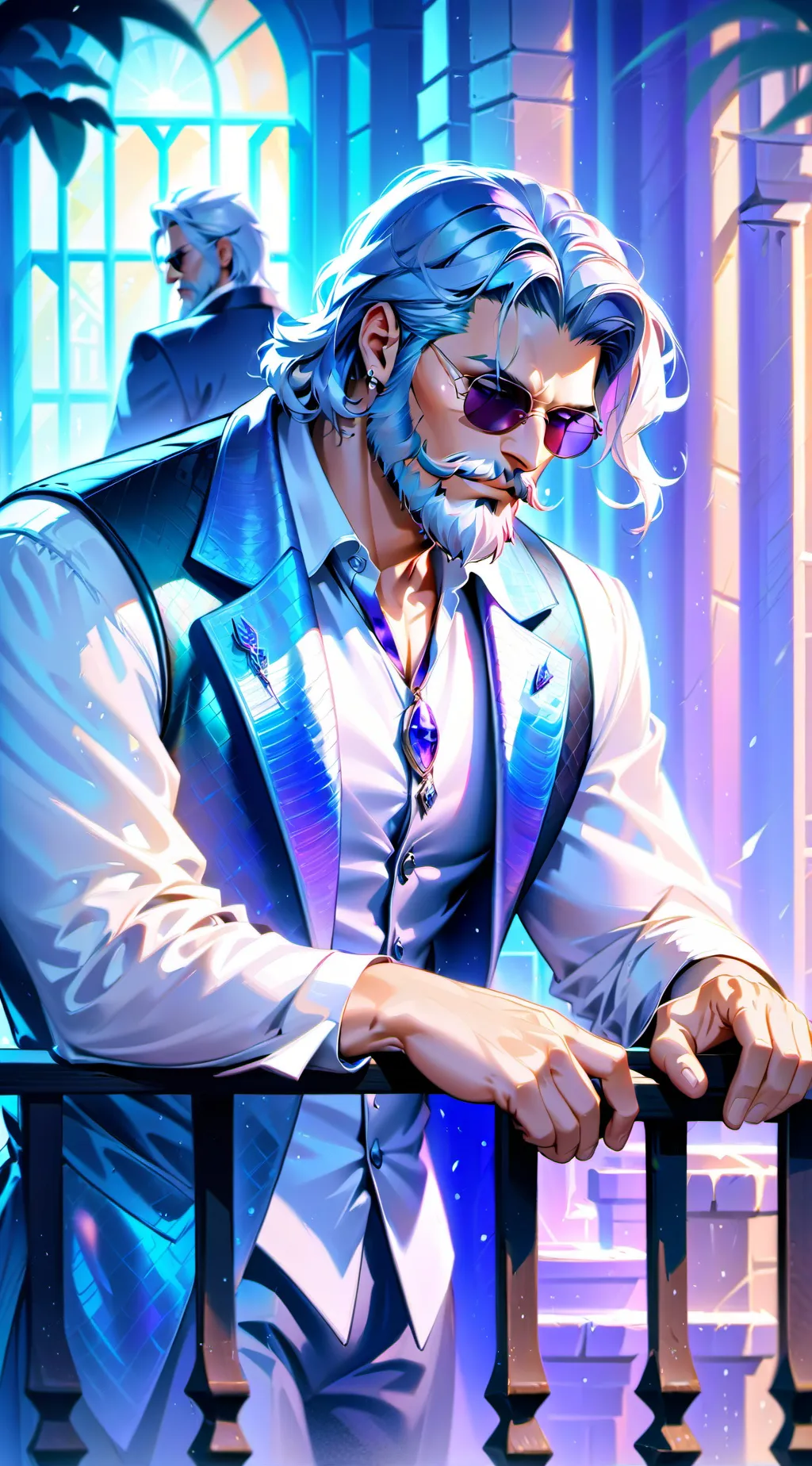 ai character: Nicolai Rubens  background