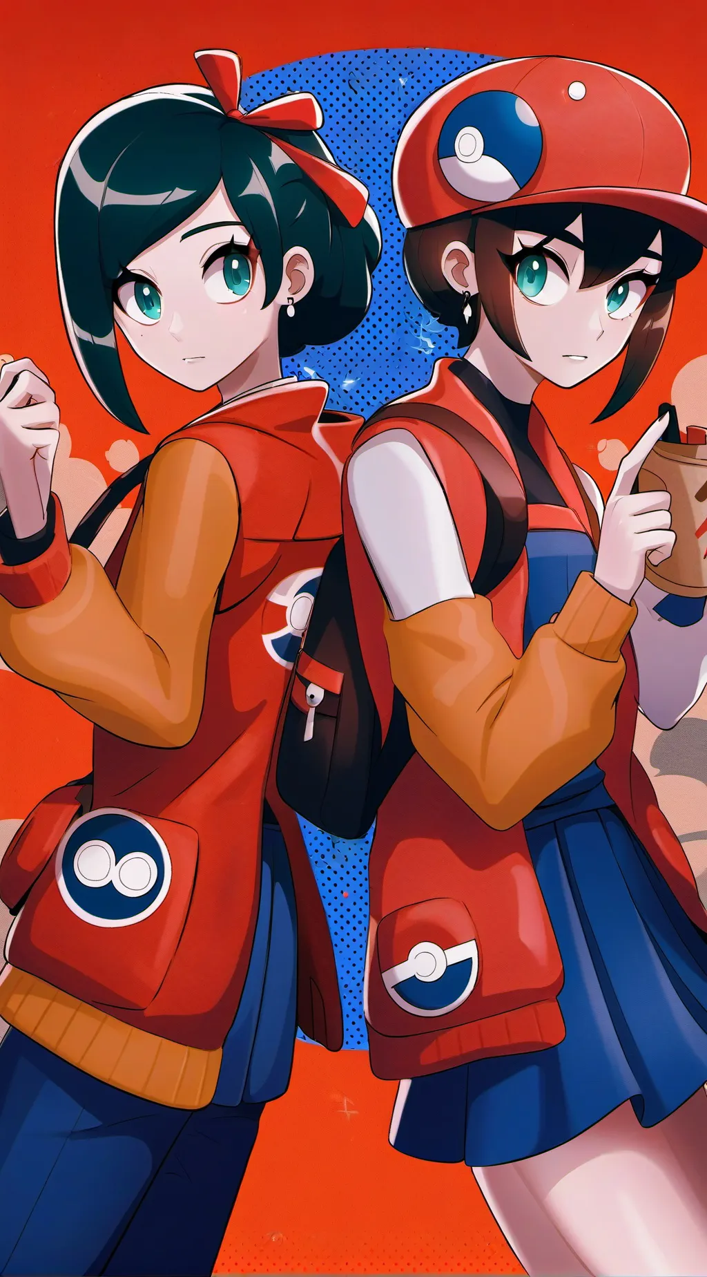 ai character: London & Soph background