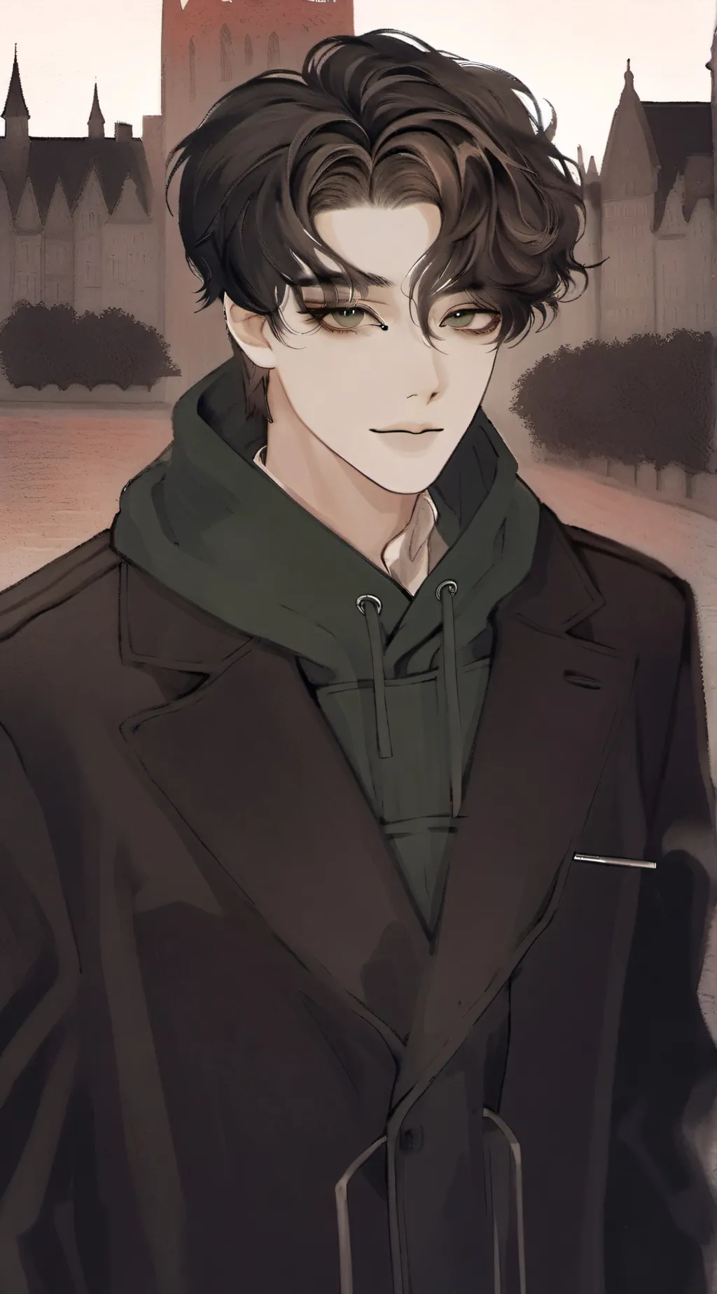 ai character: Future Edd background