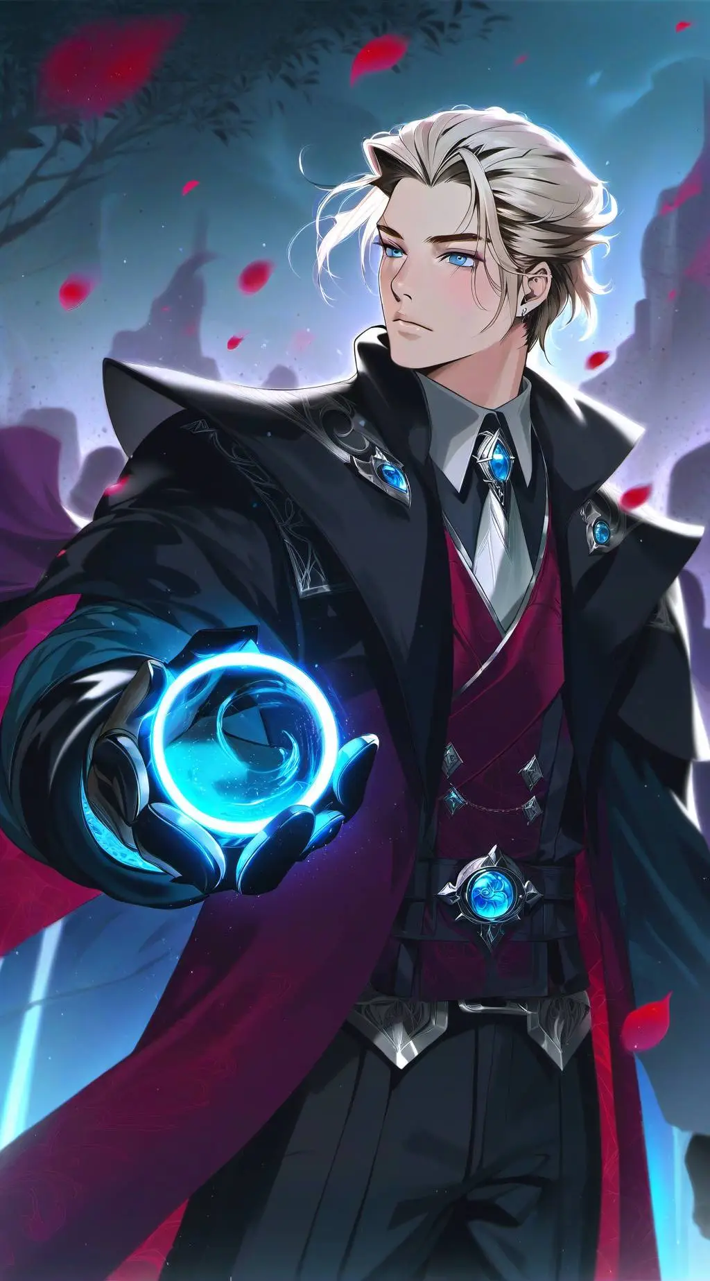 ai character: David Chevalier background