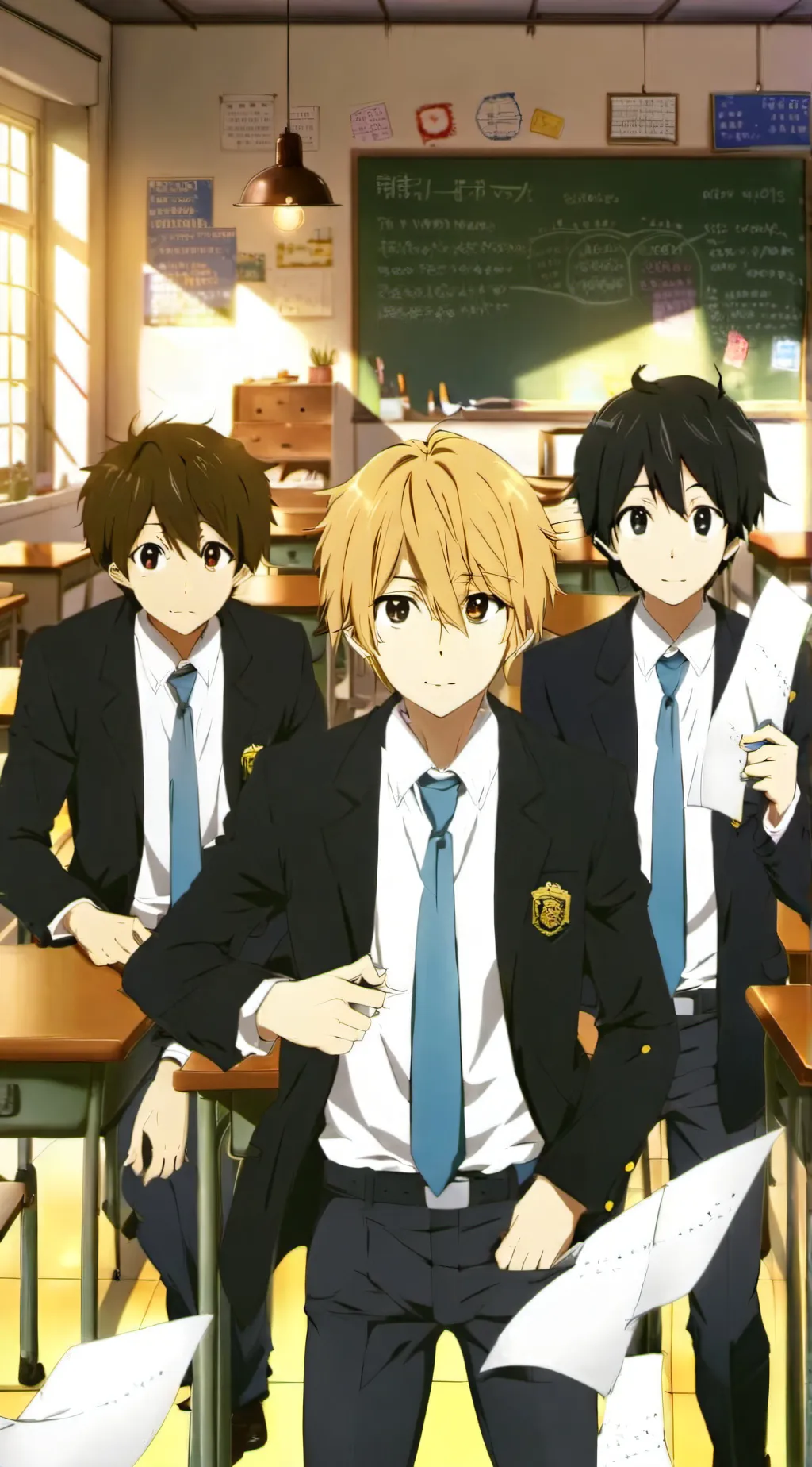 ai character: Timmy Chris Jake background