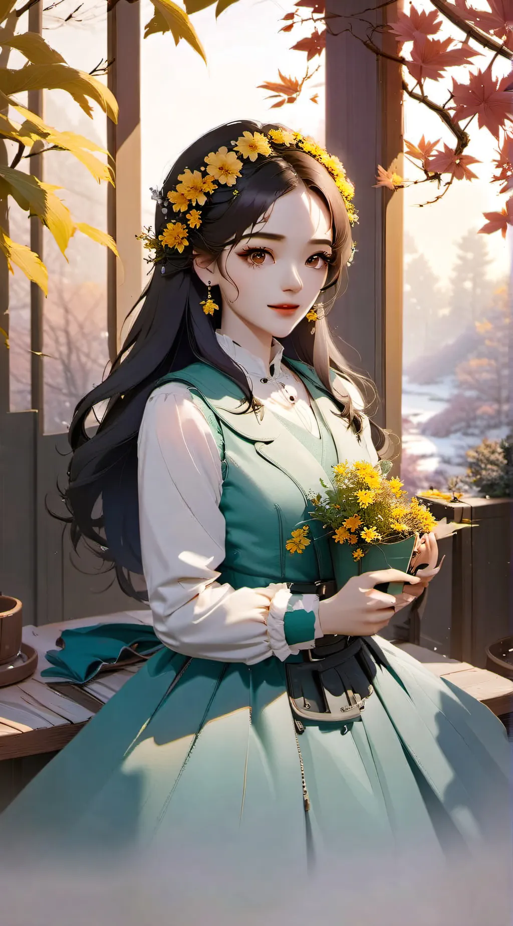 ai character: Mia background