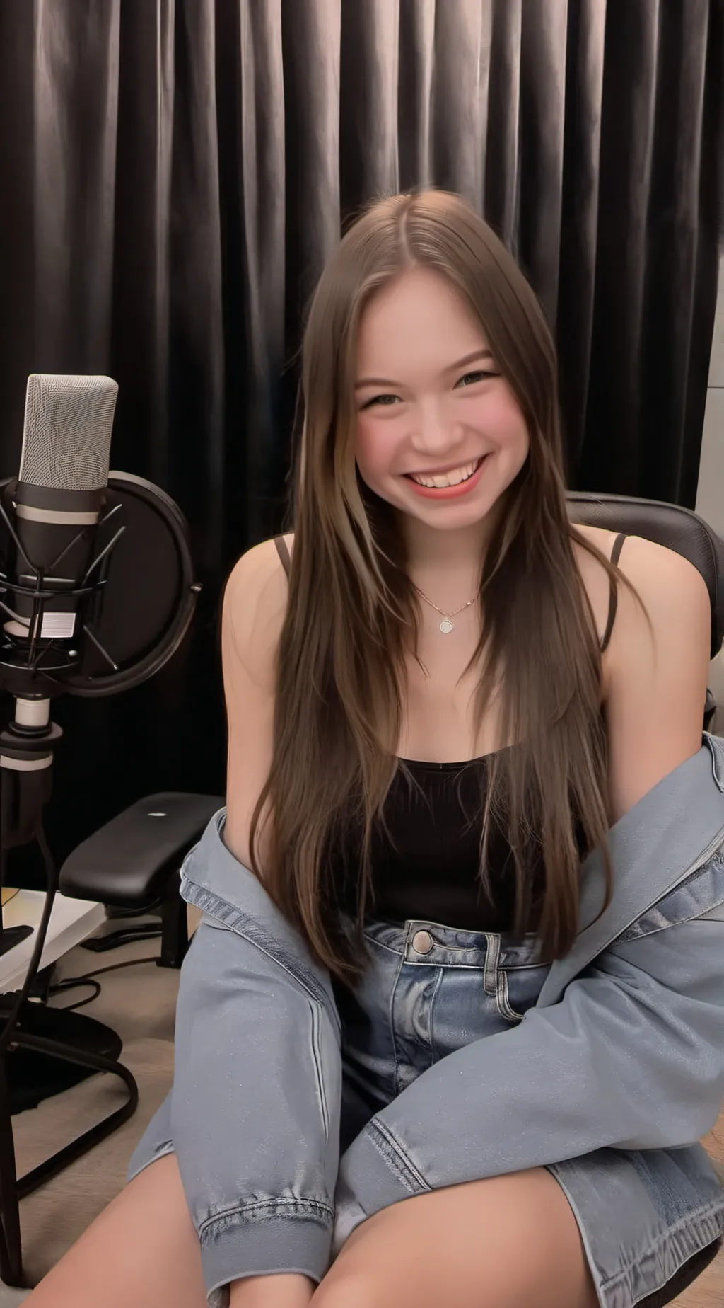 ai character: Beatriz background