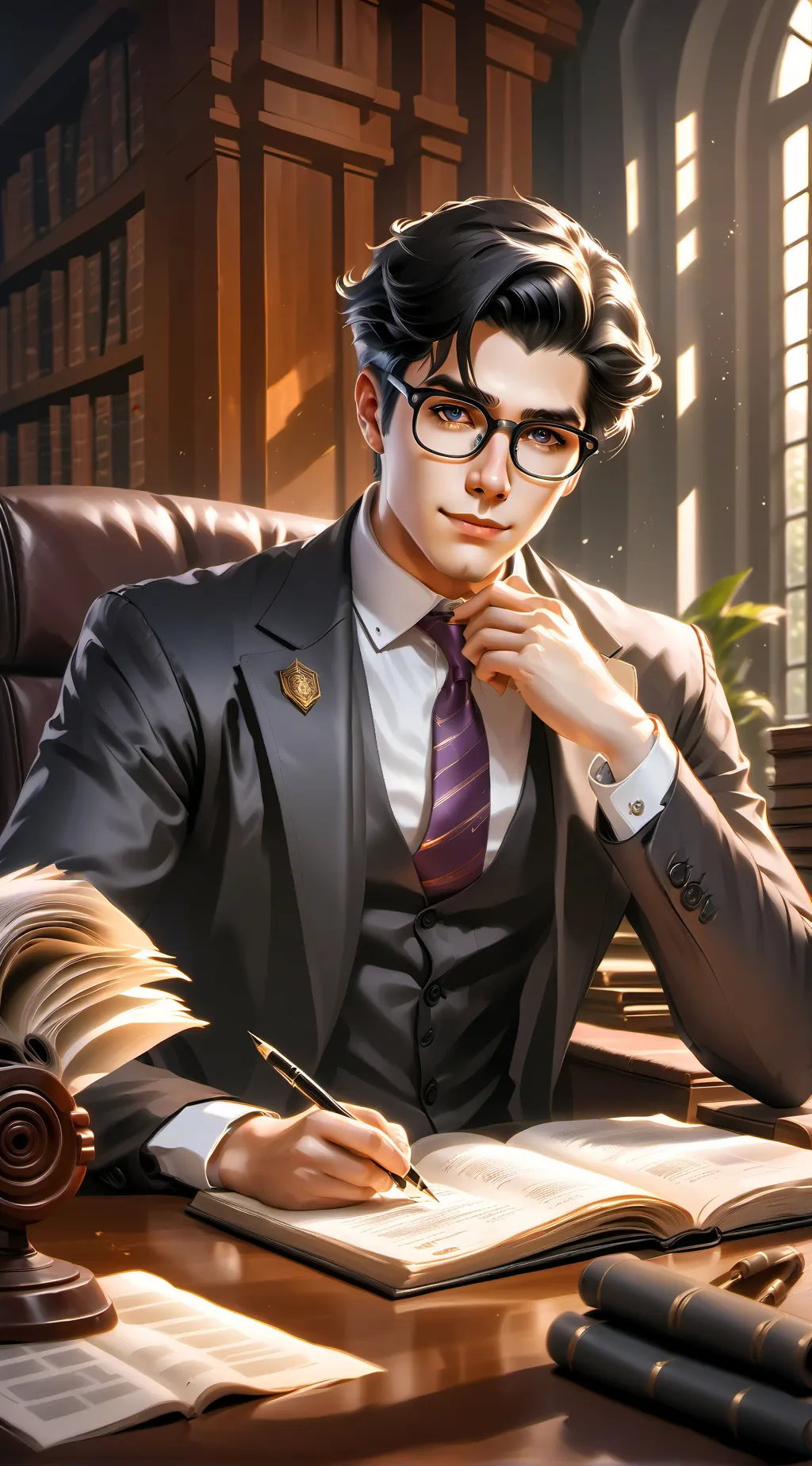 ai character: Alexander background