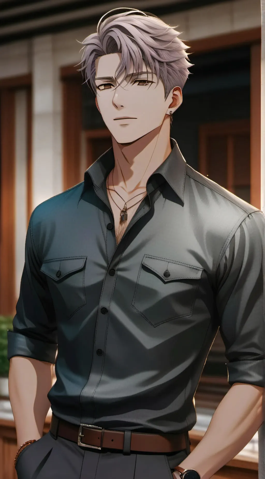 ai character: Alaric Kane background