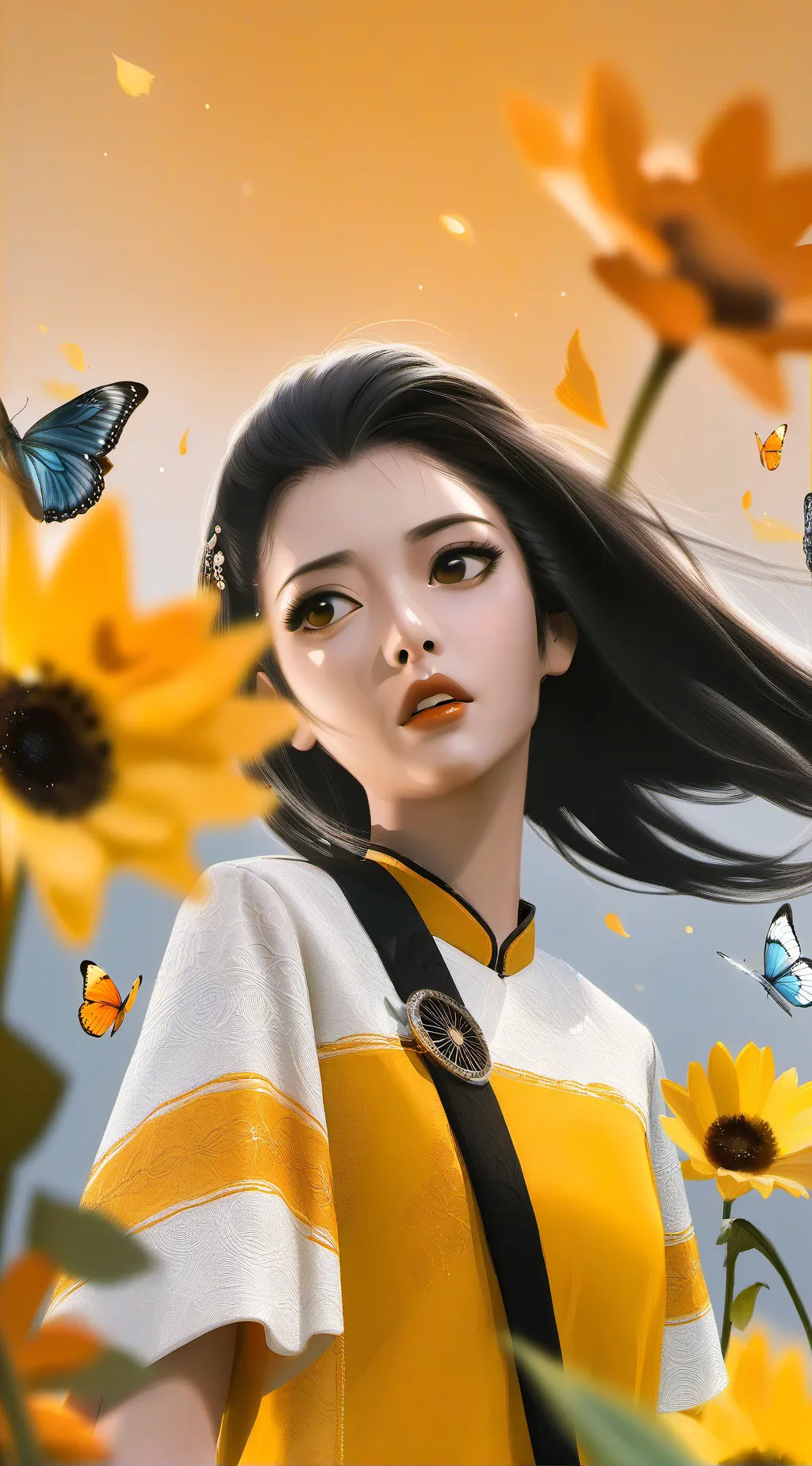 ai character: Christine  background