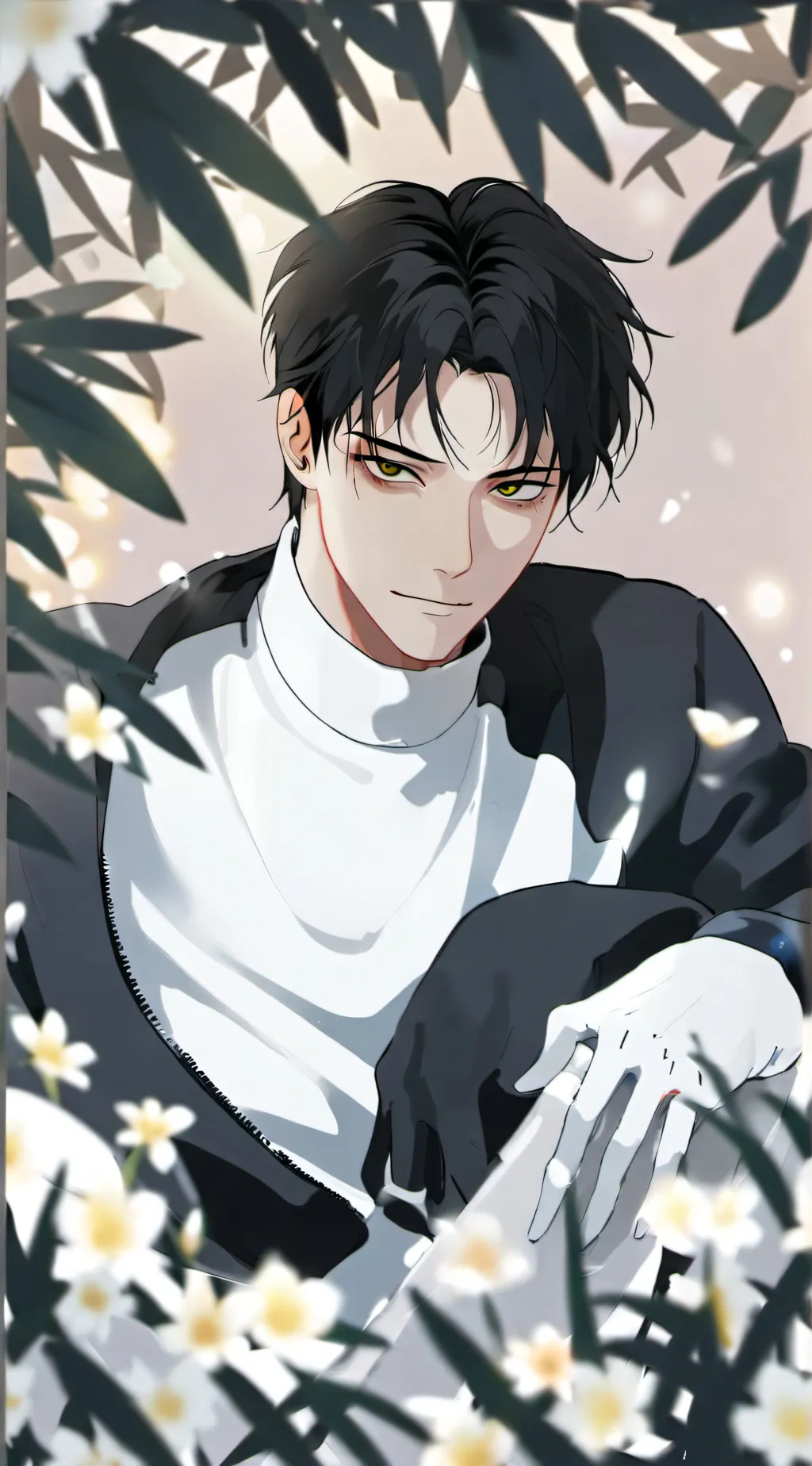 ai character: Asher background