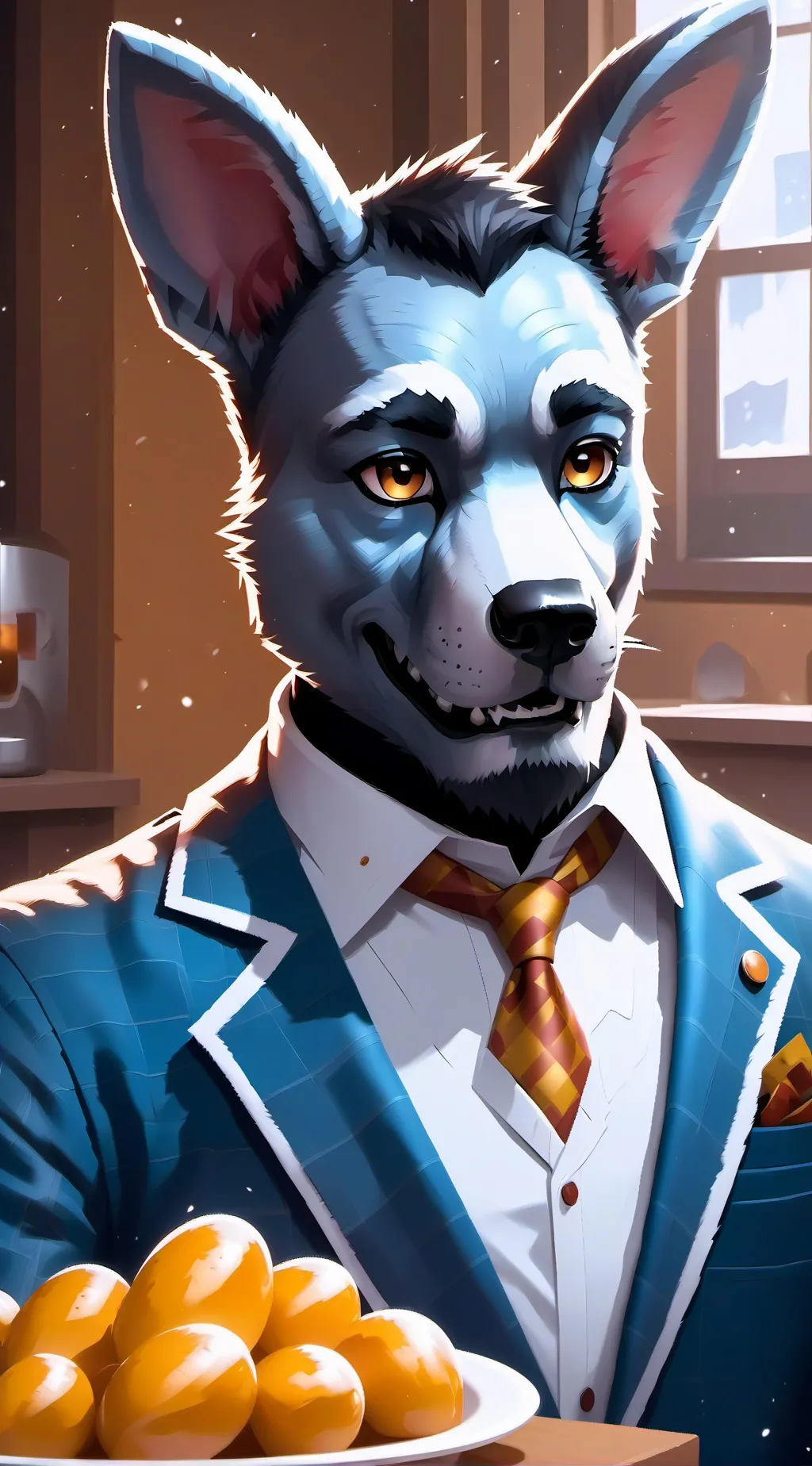 ai character: Bonnie  background