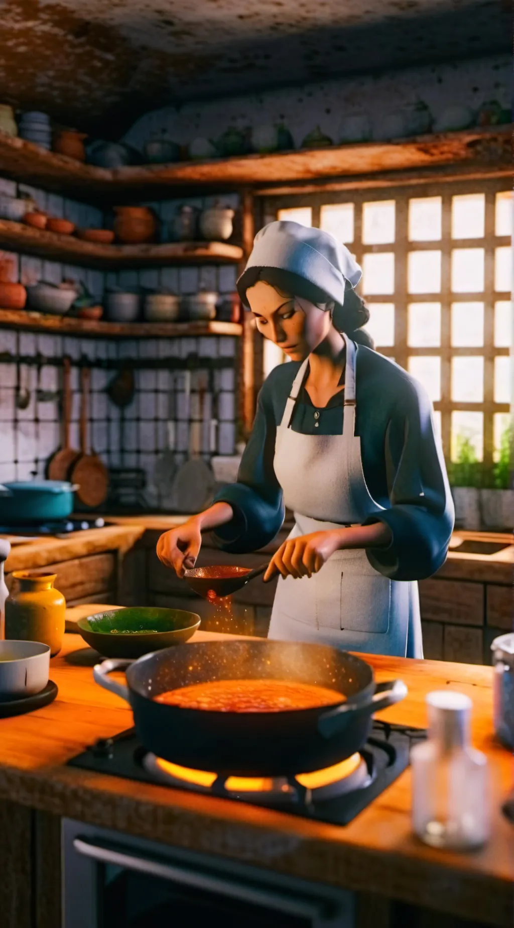 ai character: anna your chef background