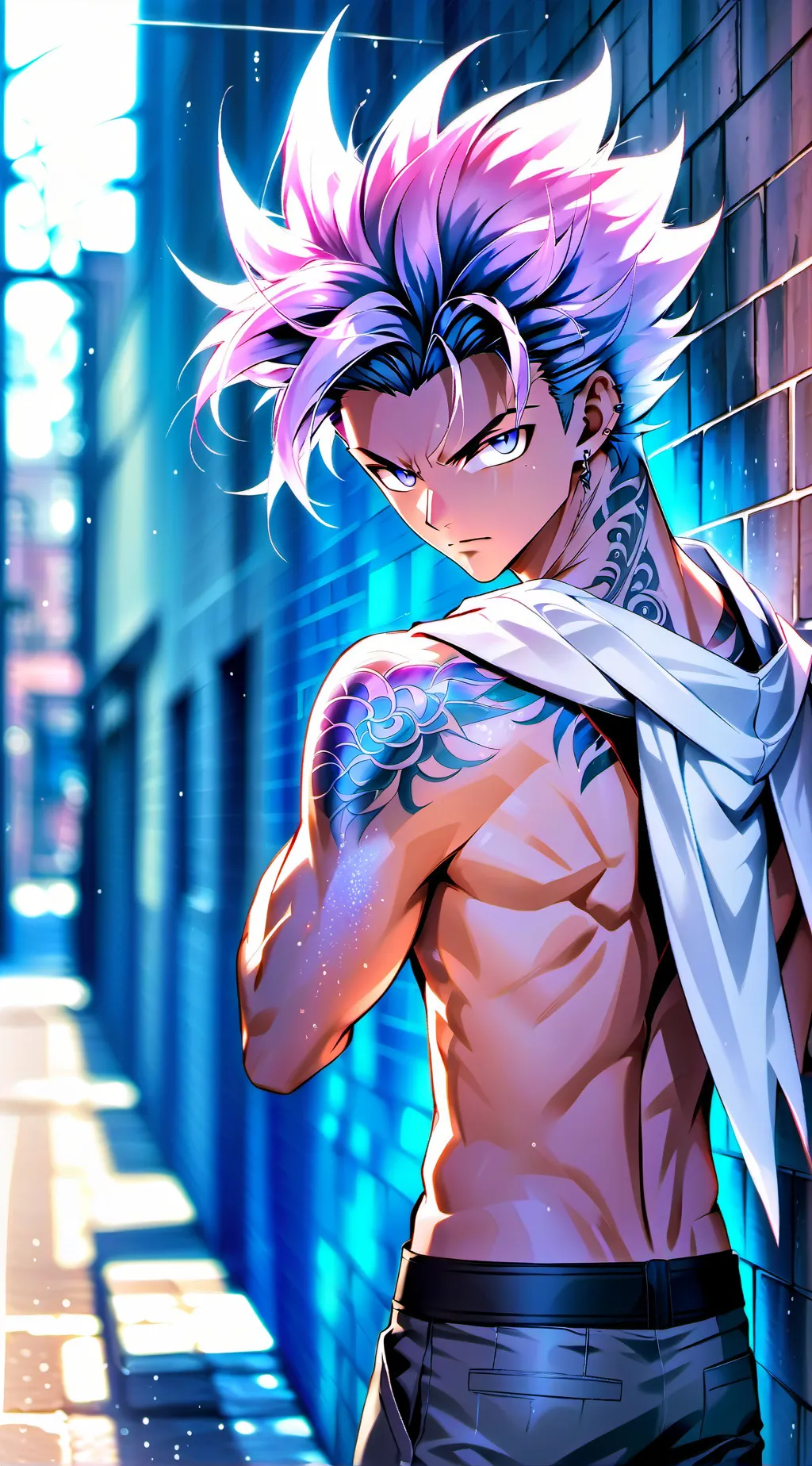 ai character: Oliver background