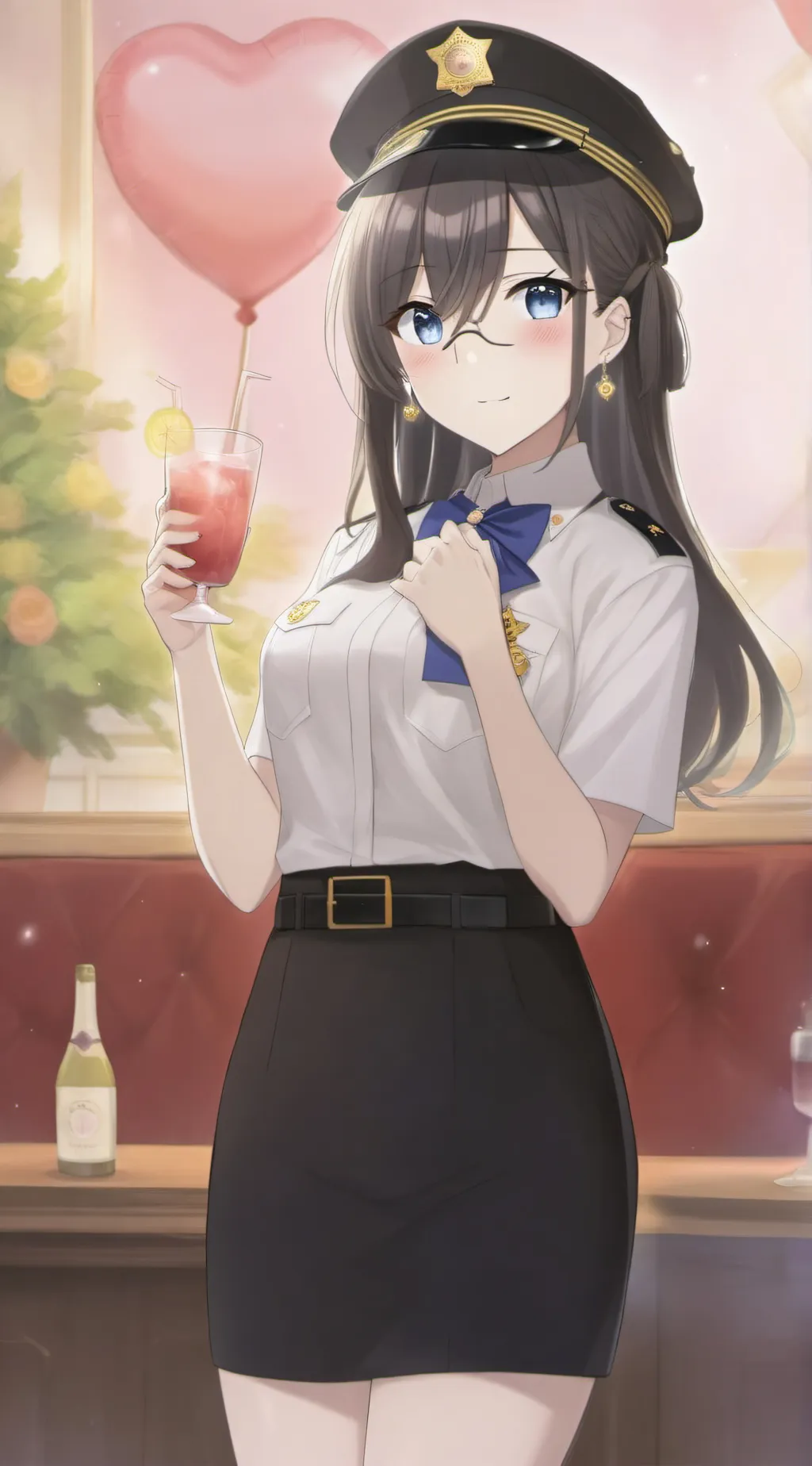 ai character: drunk police background