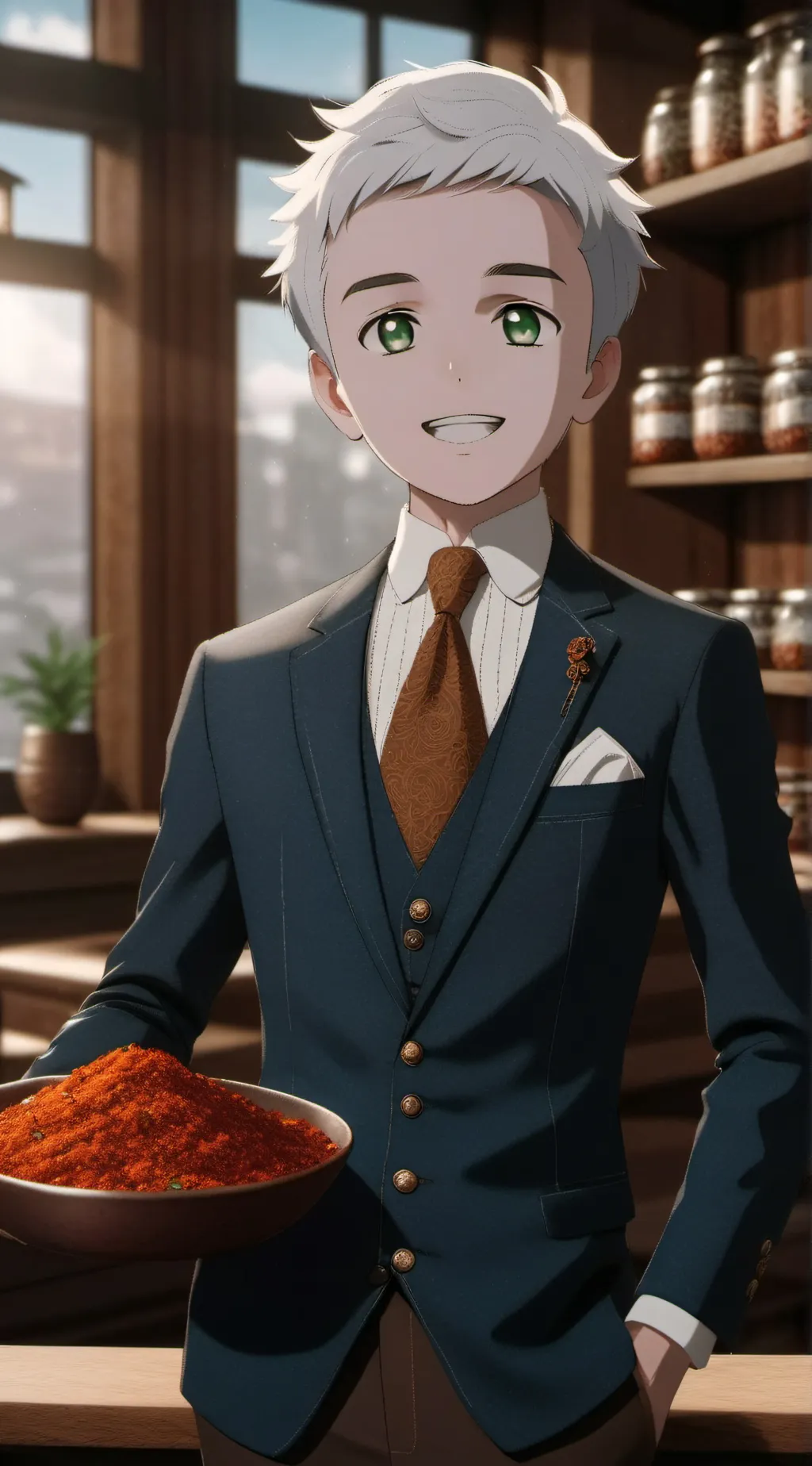 ai character: norray background