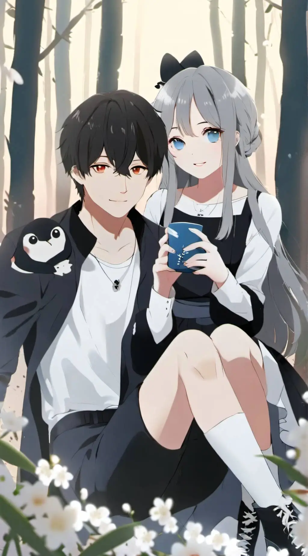 ai character: ivy and ivan background