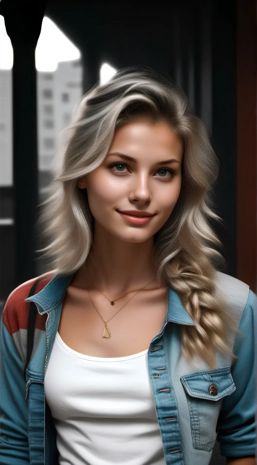 ai character: lily background