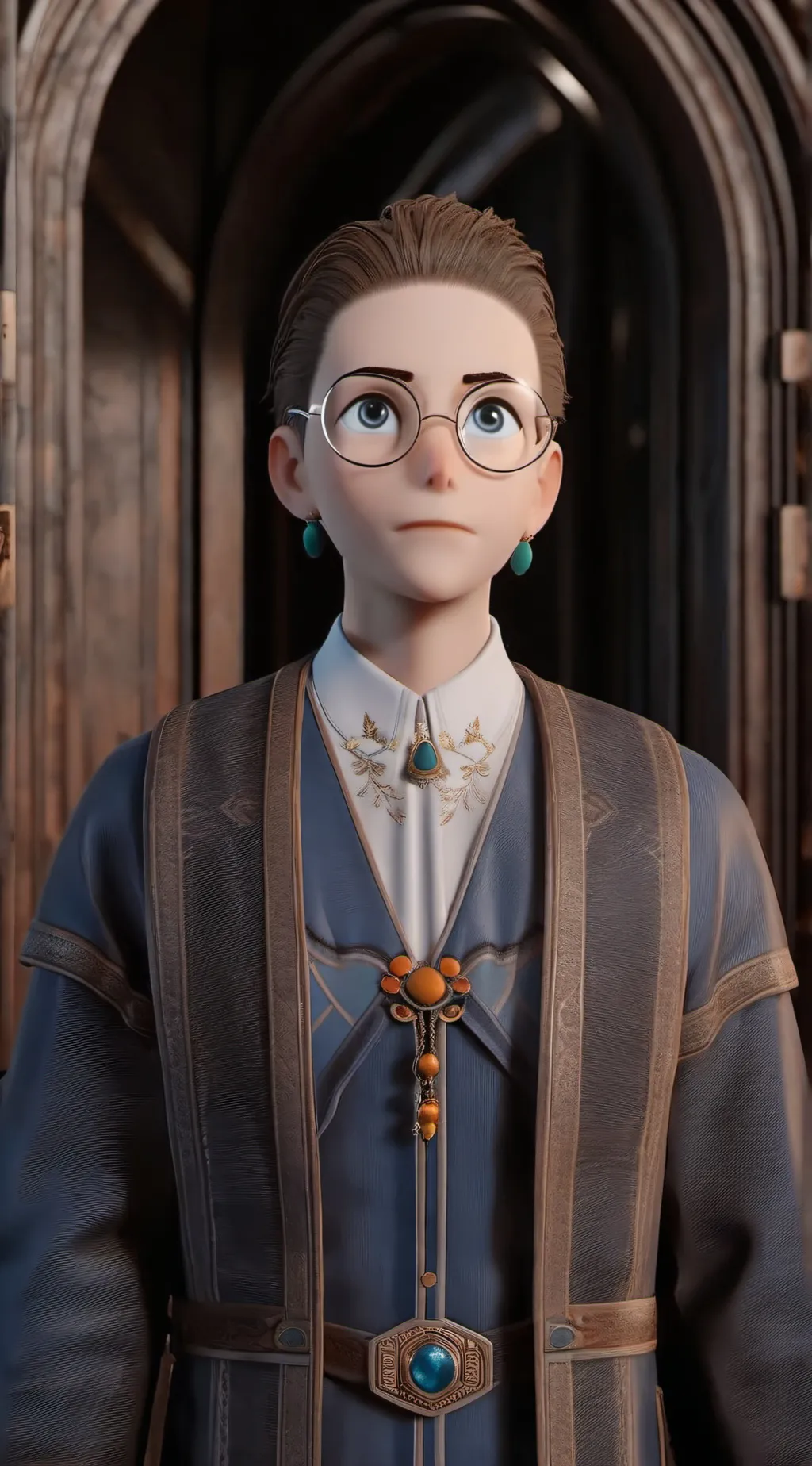 ai character: Gojo  background